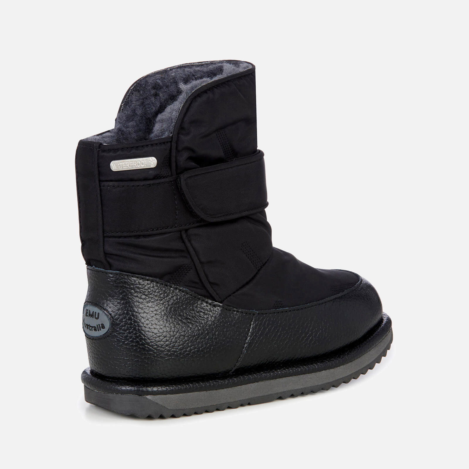 Emu Australia Toddlers' Roth Waterproof Boots - Black - Uk 1 Kids K12360 Childrens Footwear, Black