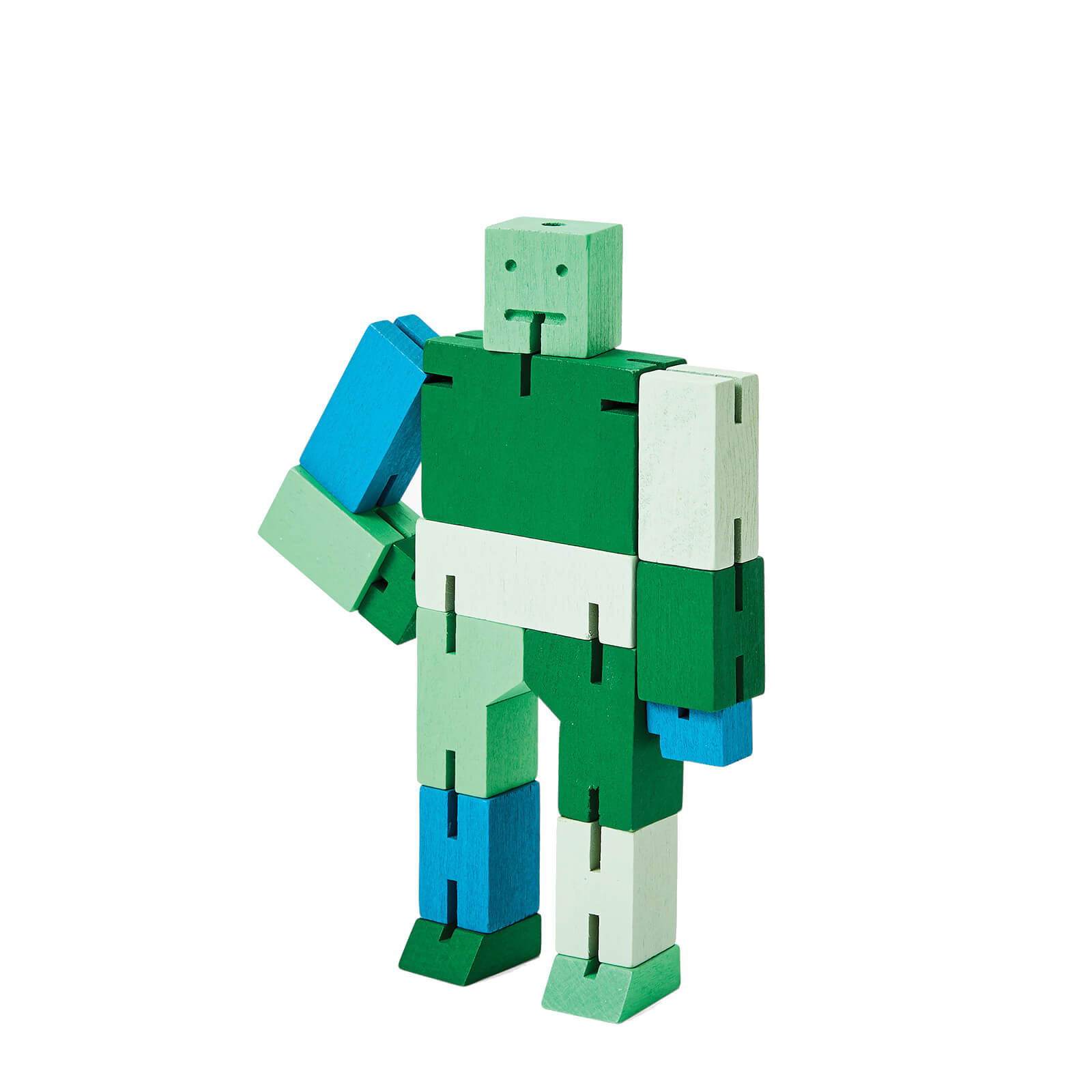 Areaware Cubebot Capsule Collection - Small - Green Multi