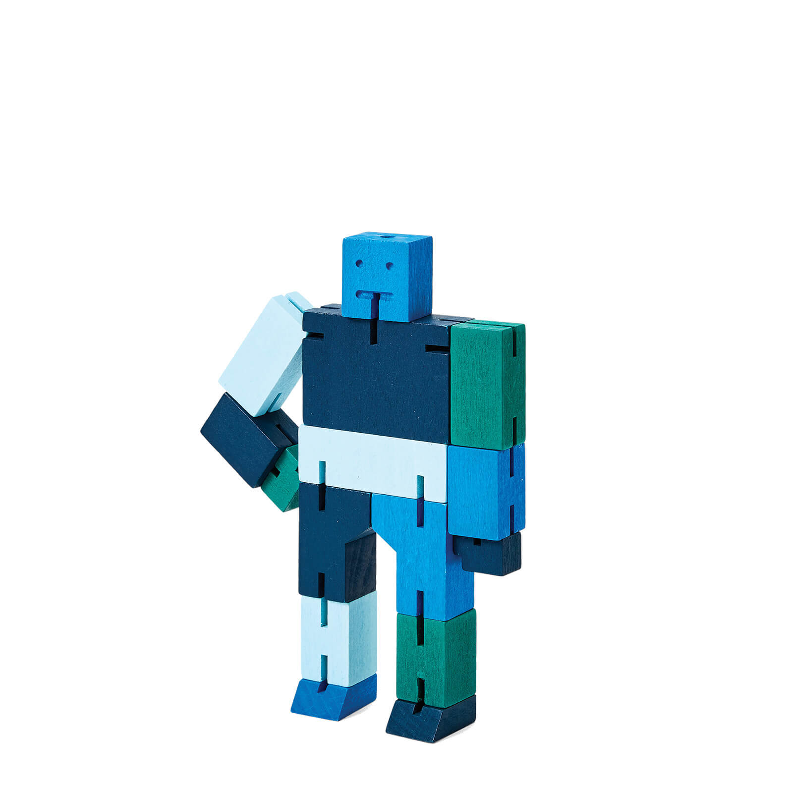 Areaware Cubebot Capsule Collection - Small - Blue Multi