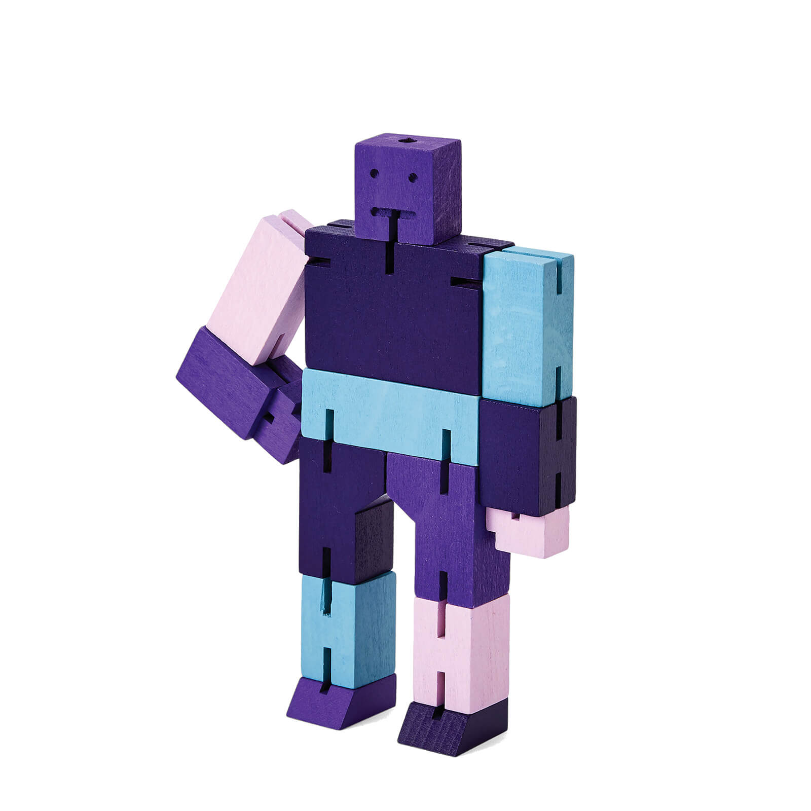 Areaware Cubebot Capsule Collection - Small - Purple Multi