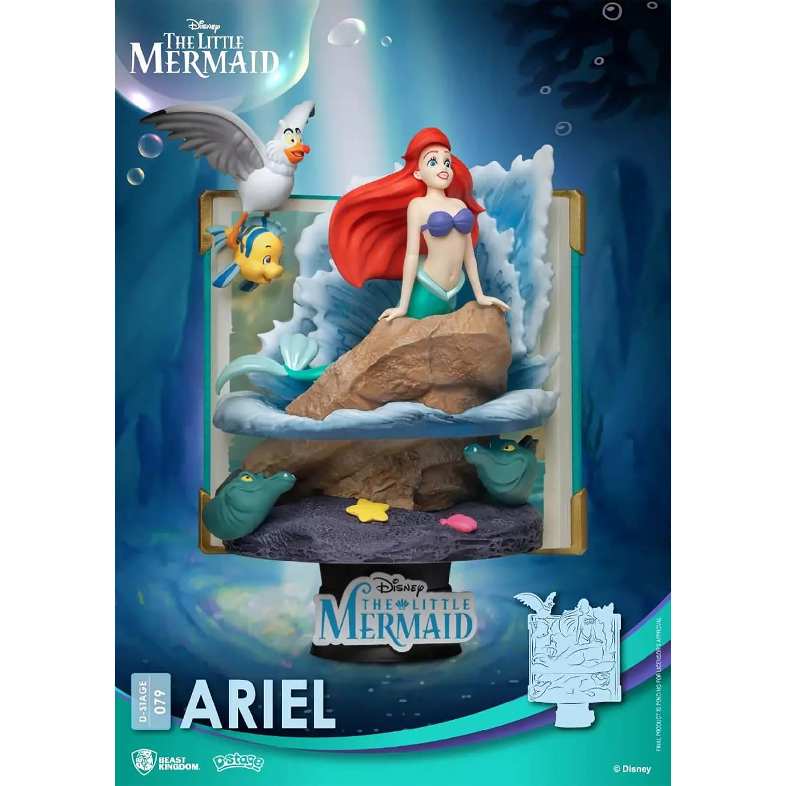Beast Kingdom The Little Mermaid Ariel D-Stage Diorama