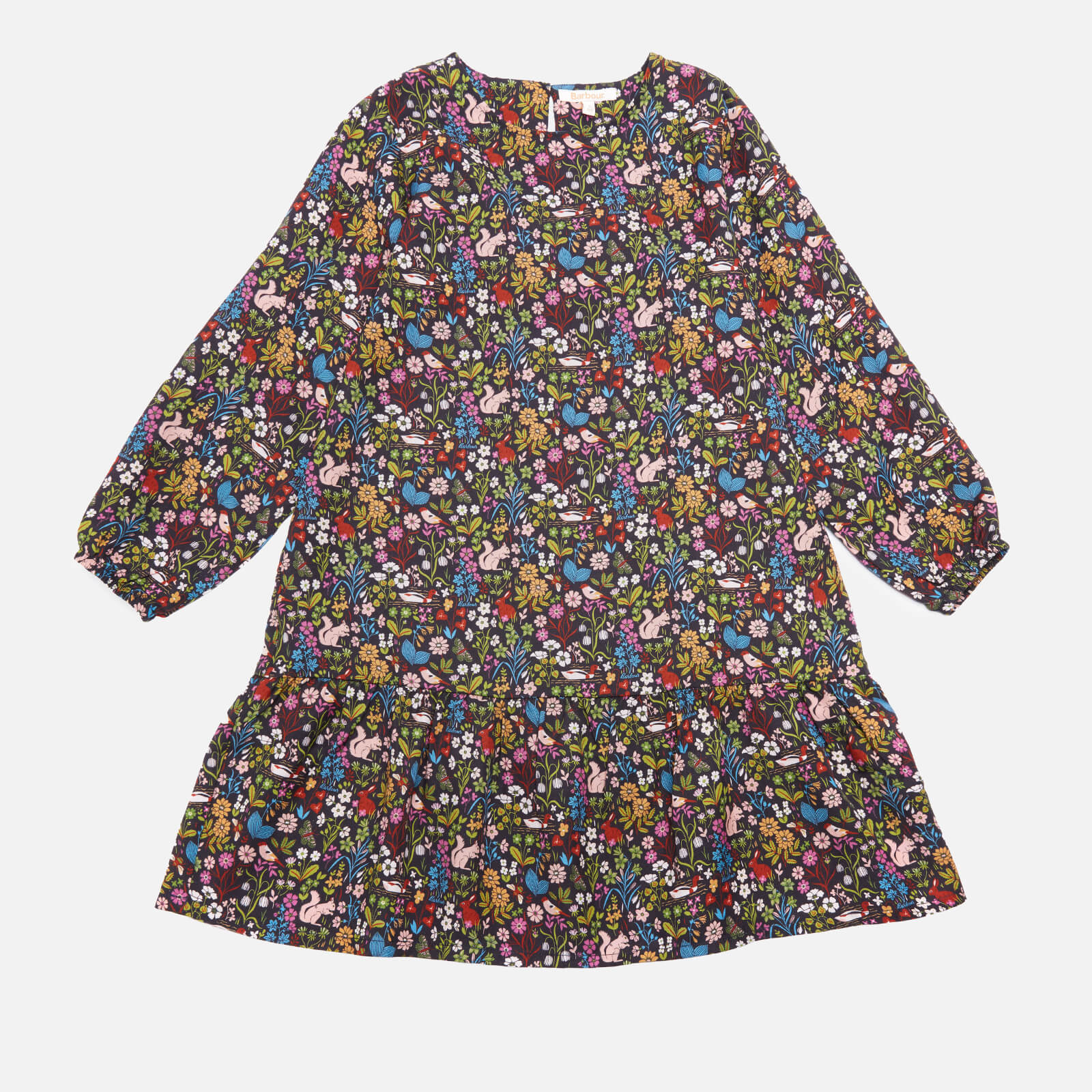 Barbour Girls' Amelie Dress - Multi - S (6-7 Years)