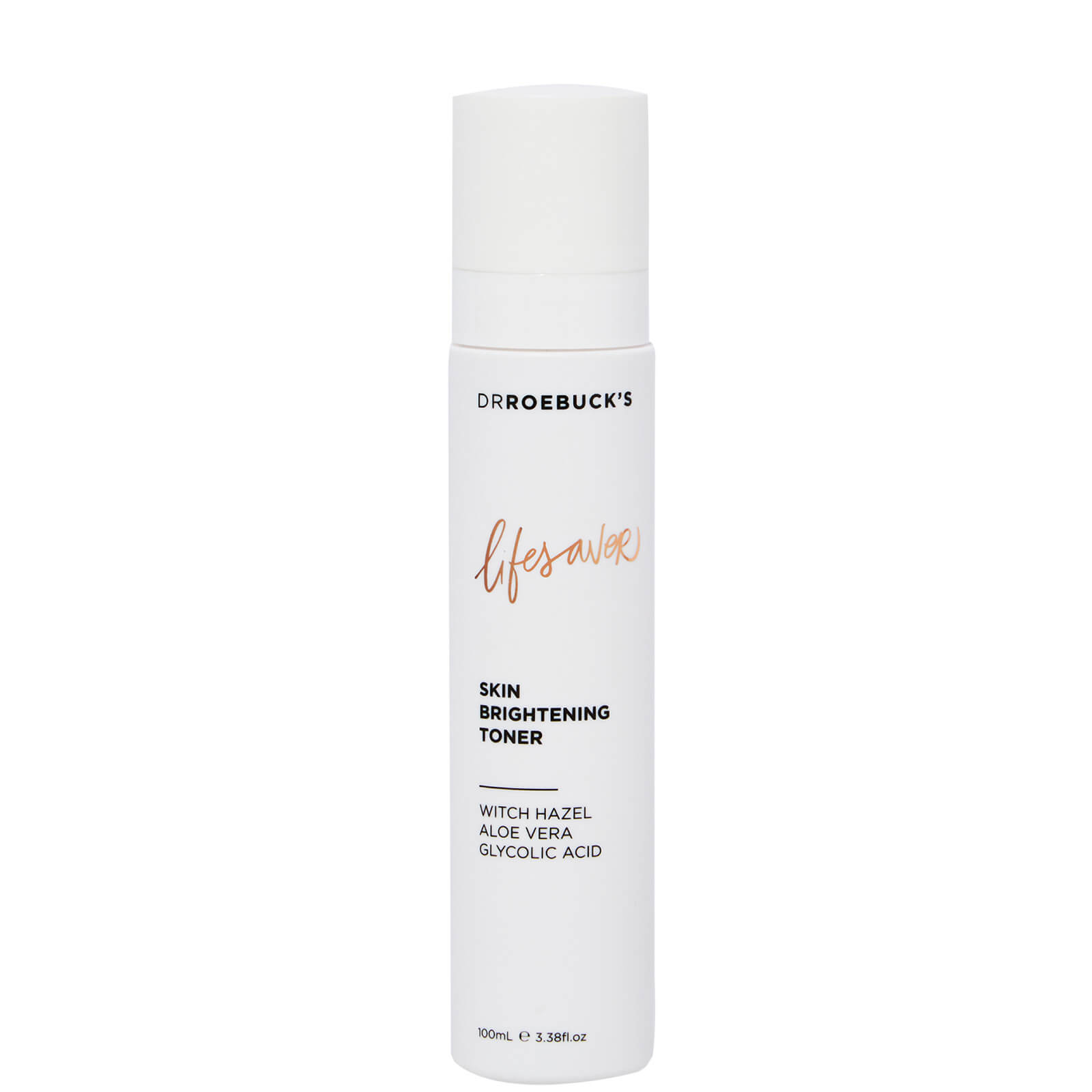 Dr Roebucks Lifesaver Skin Brightening Toner 100ml