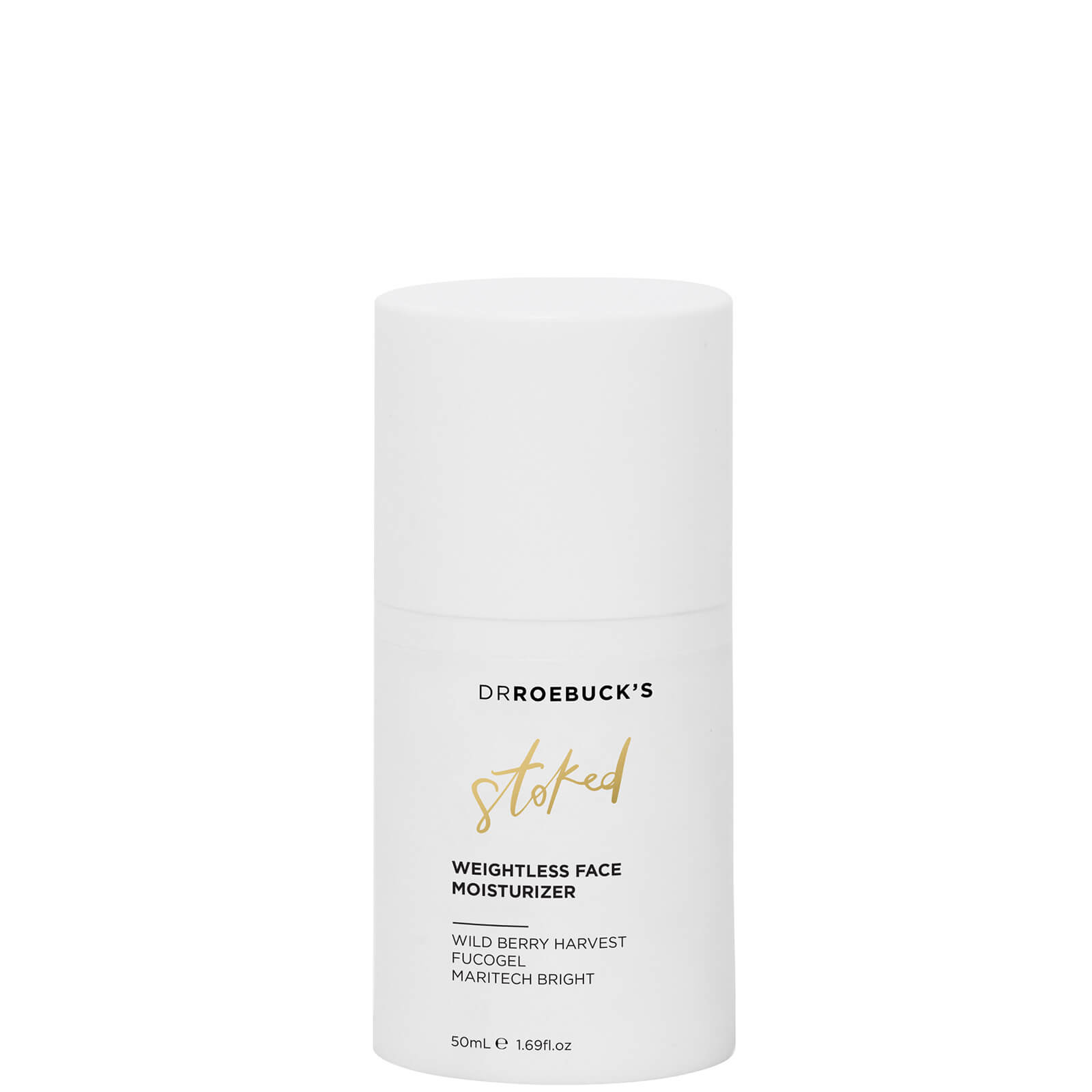 Dr Roebucks Stoked Weightless Face Moisturiser 50ml
