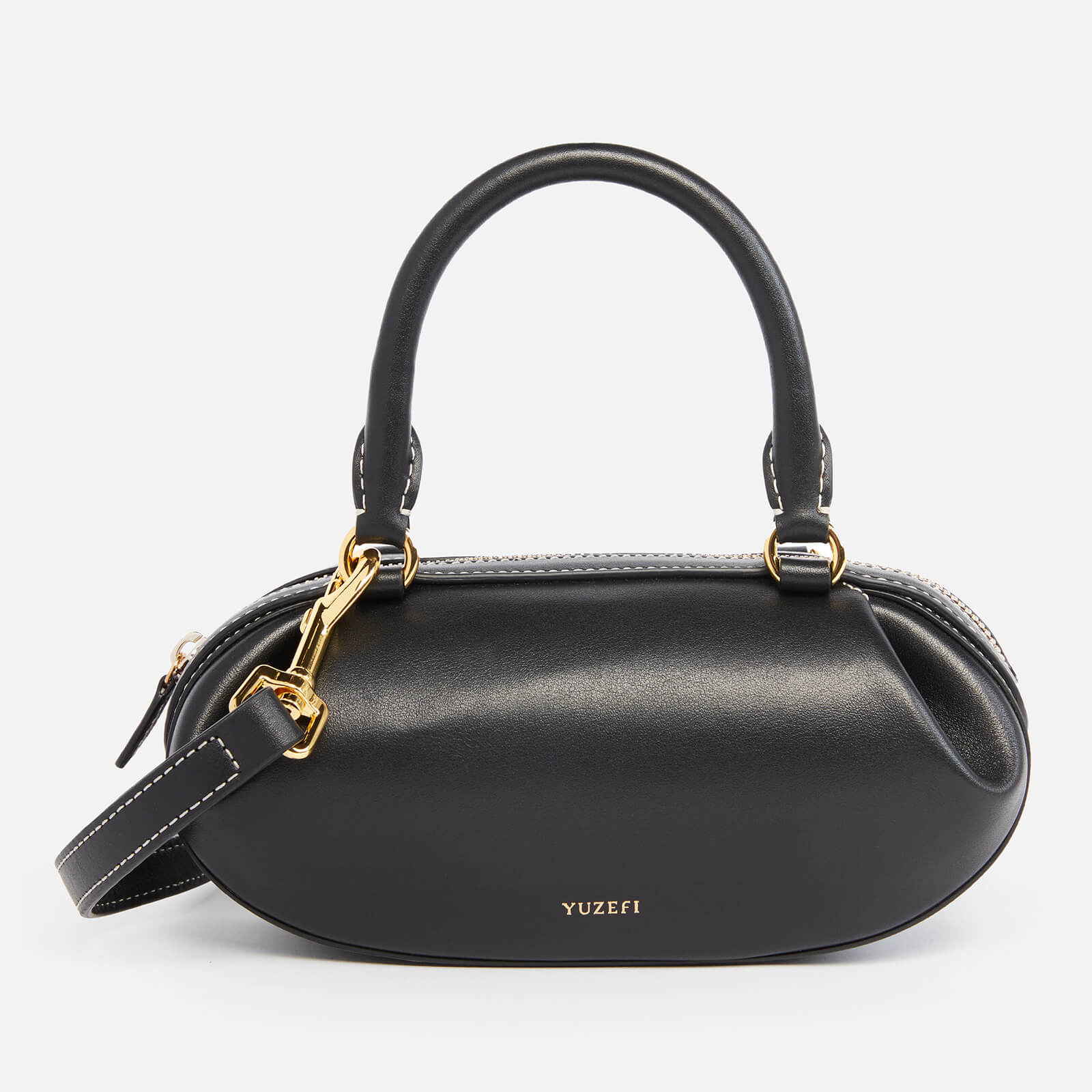 Yuzefi Women's Brioche Small Tote Bag - Black