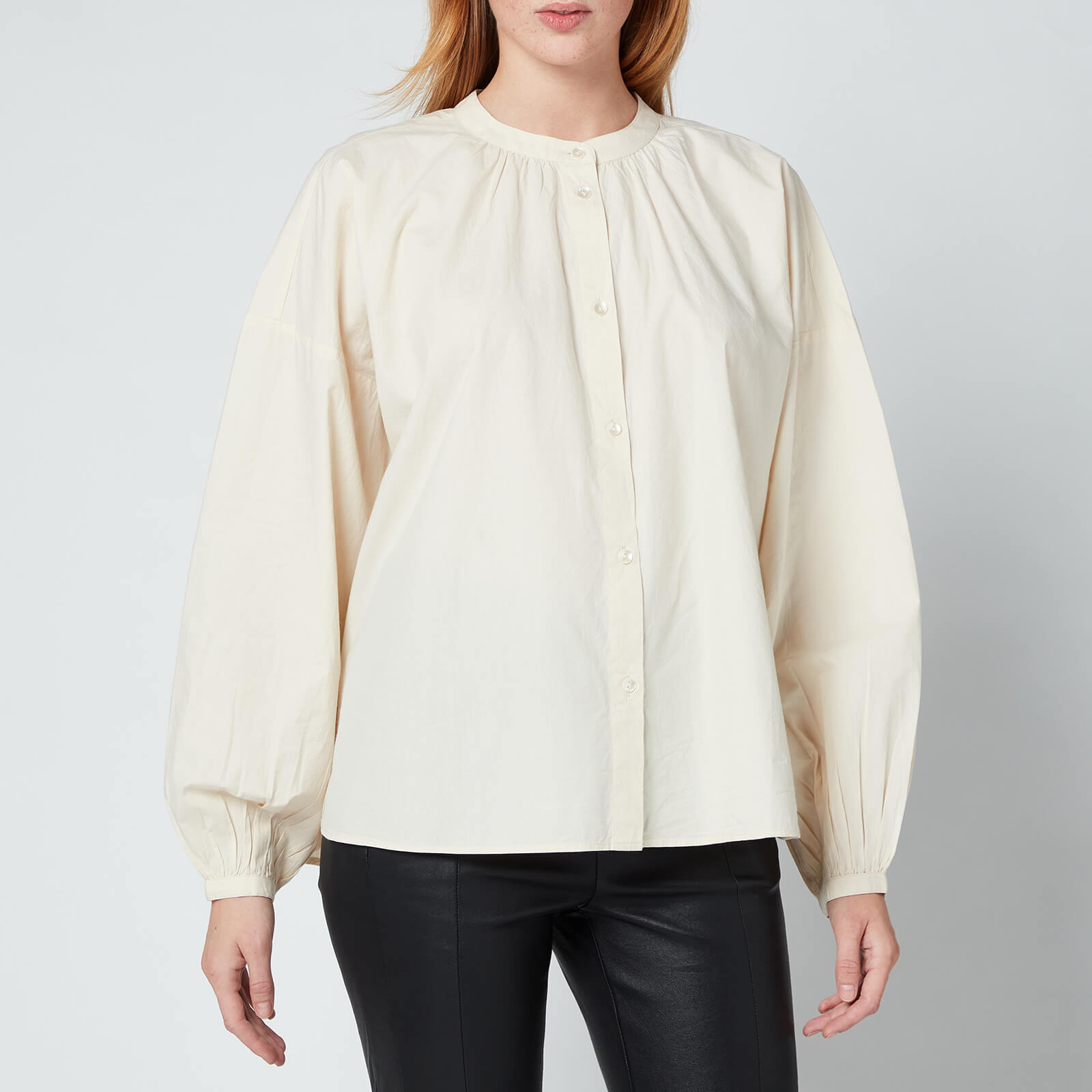 skall studio women's cilla shirt - cream - eu 36/uk 8