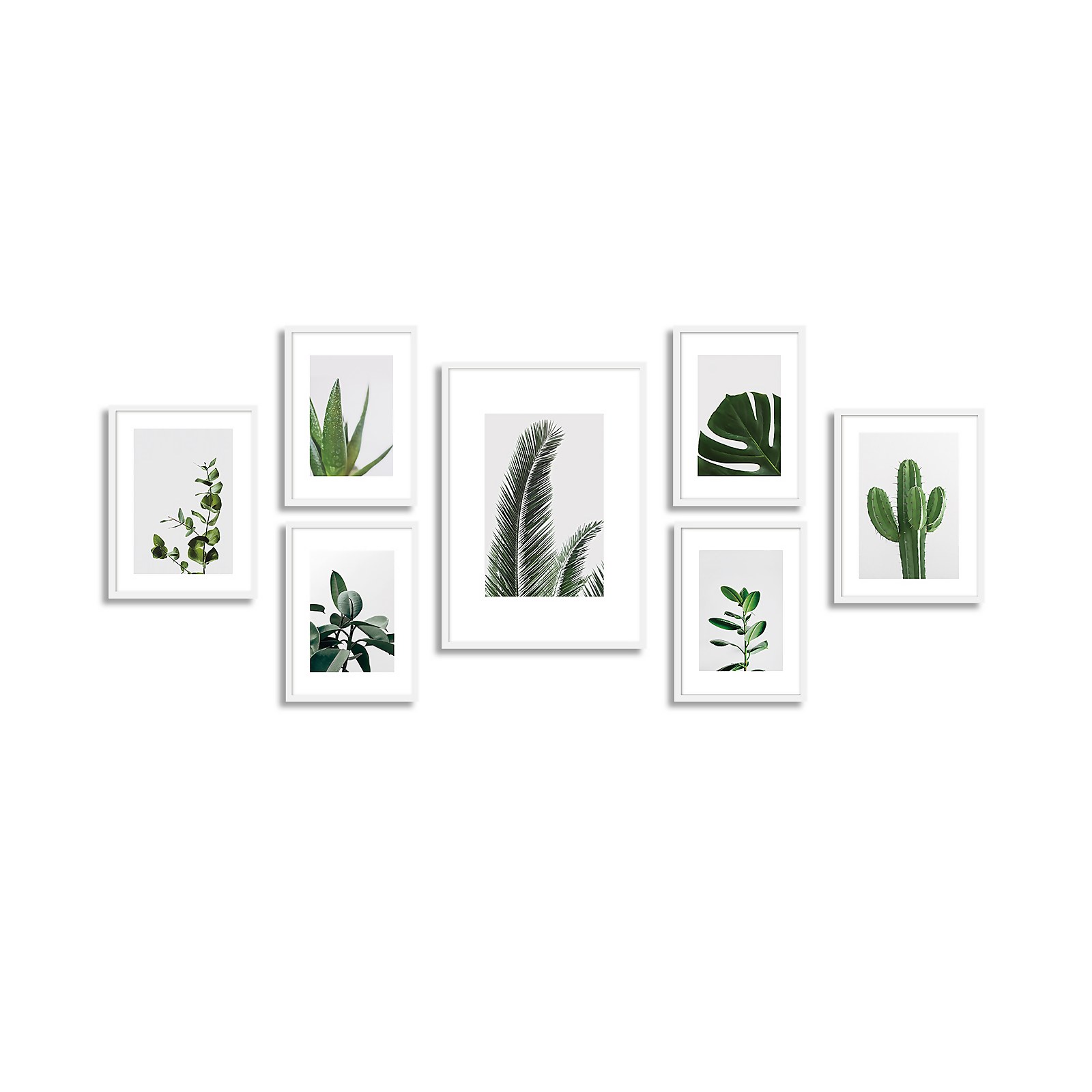 Photo of Set Of Gallery Frames 7pcs White