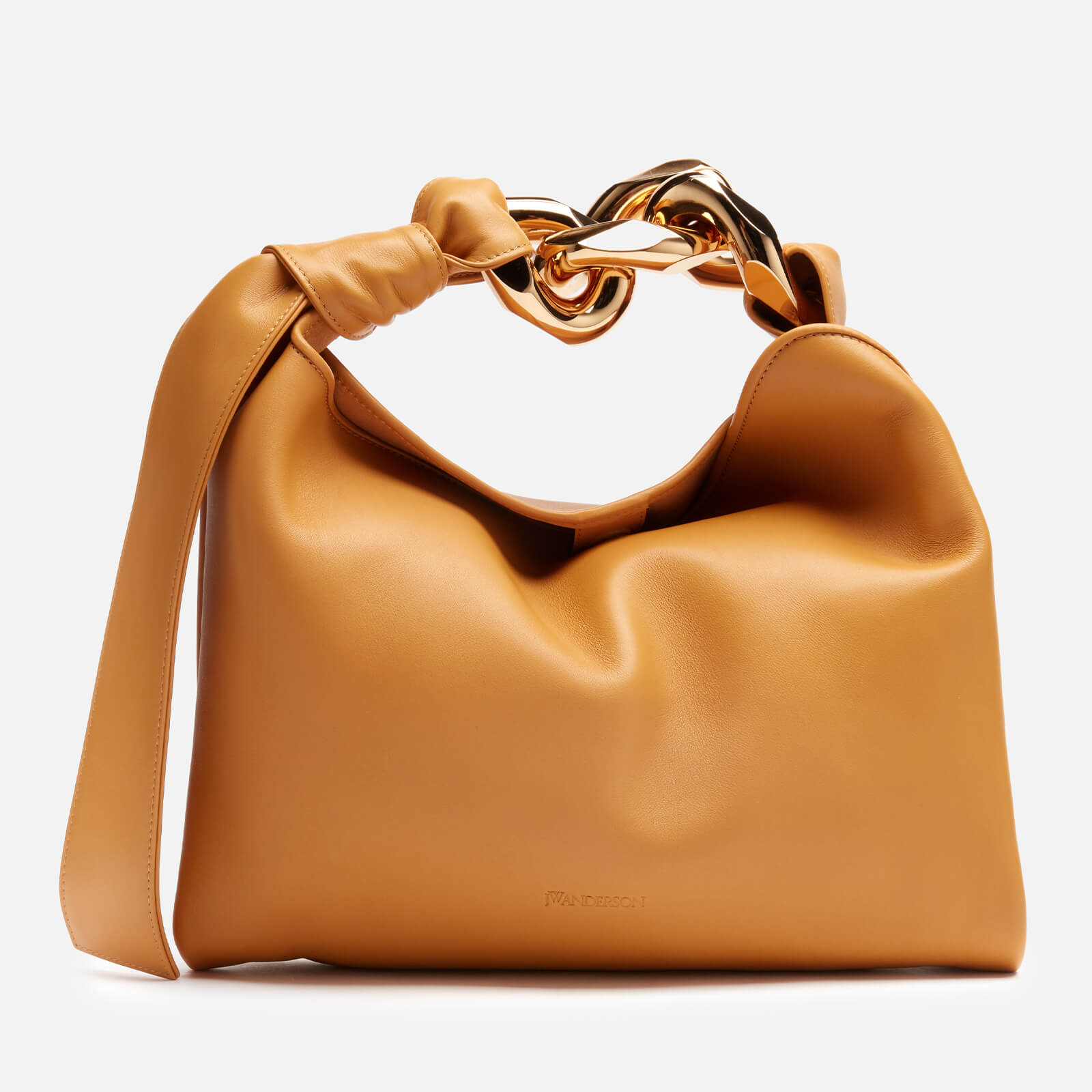 JW Anderson Women's Small Chain Hobo Bag - Mustard