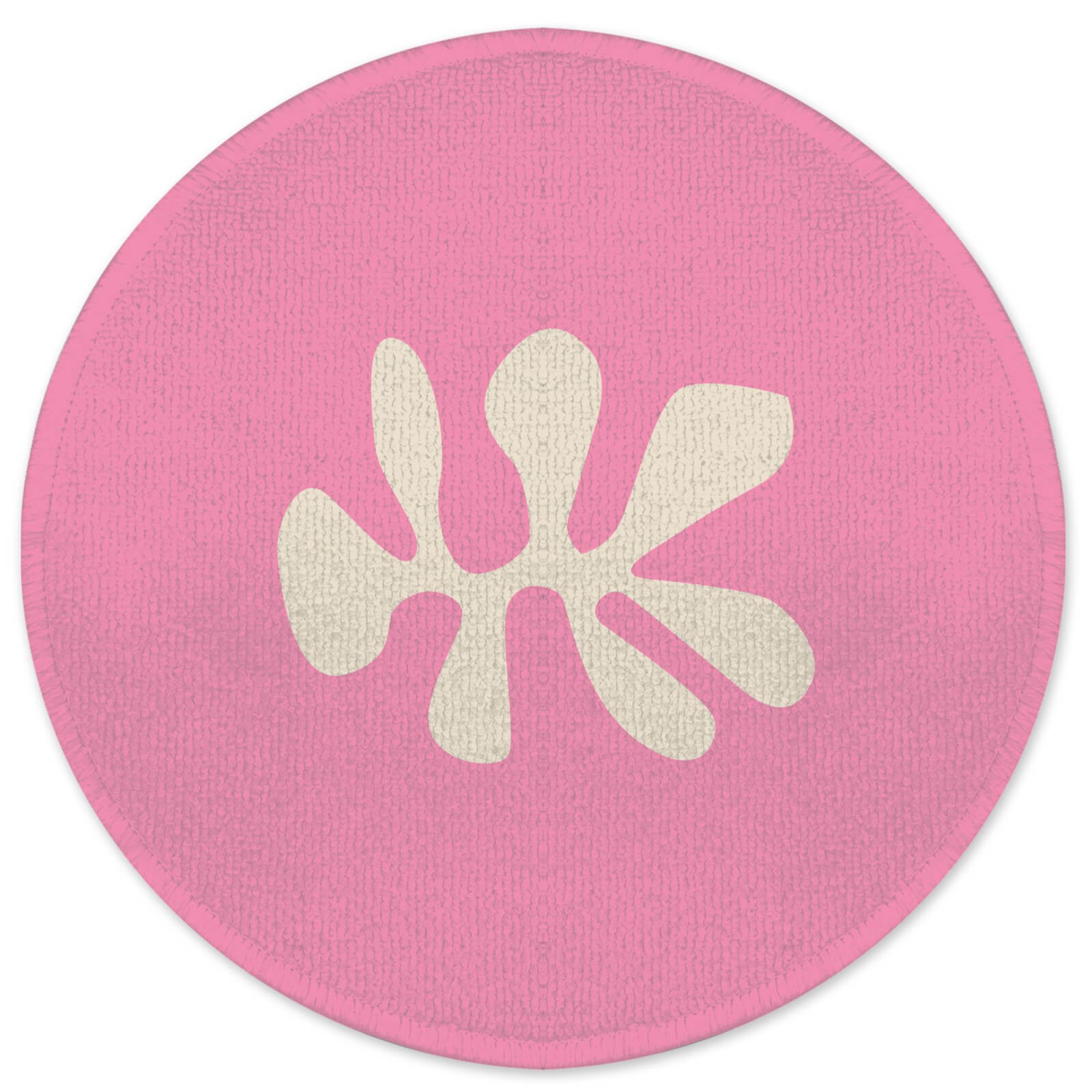 Splodge Round Bath Mat