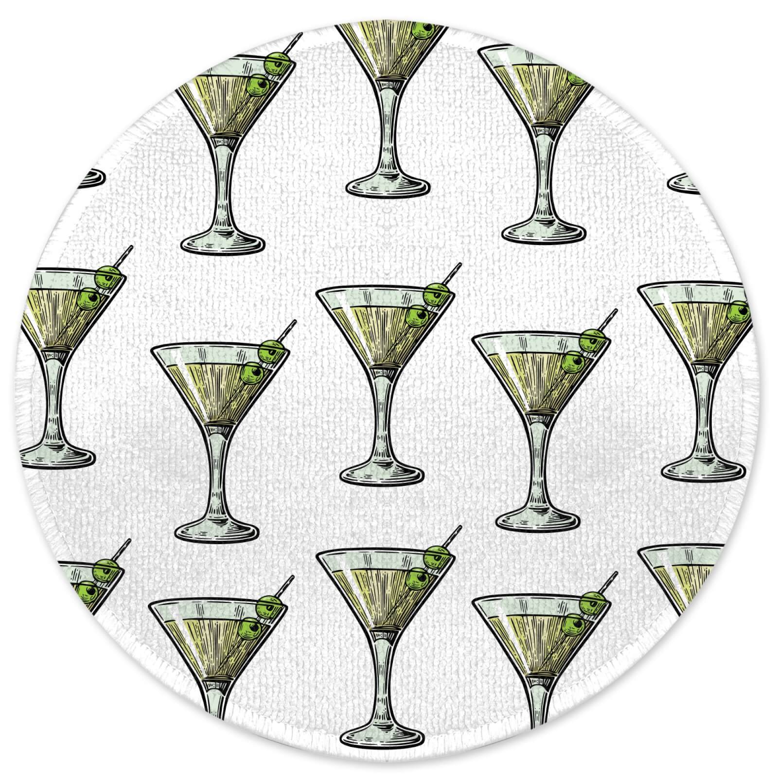 Martini Round Bath Mat