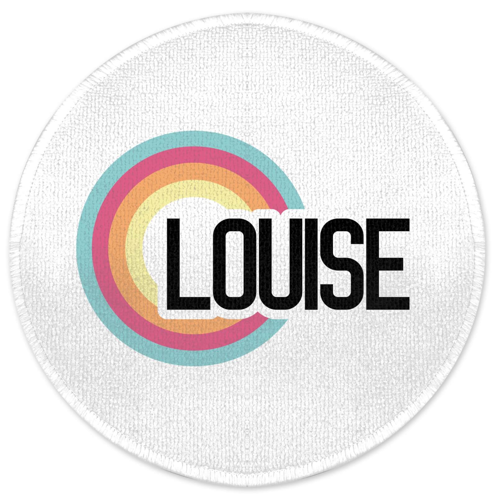 Louise Rainbow Round Bath Mat