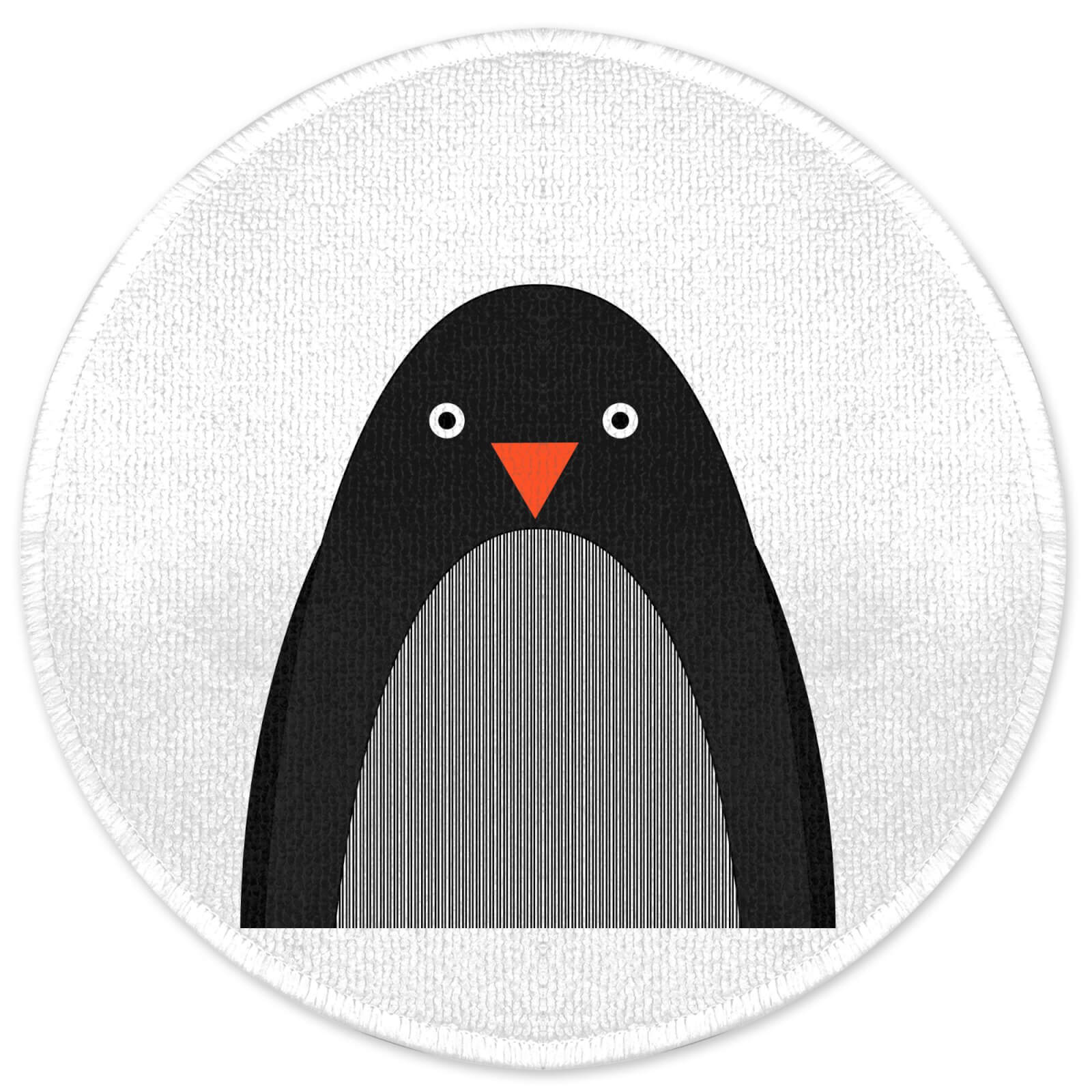 Penguin Round Bath Mat
