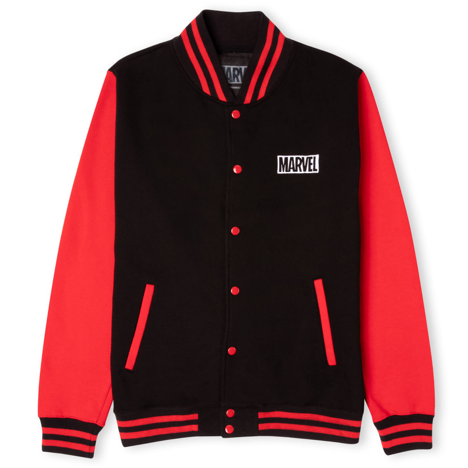 Venom and Carnage Varsity Jacket - Black/Red - XXL - Rosso