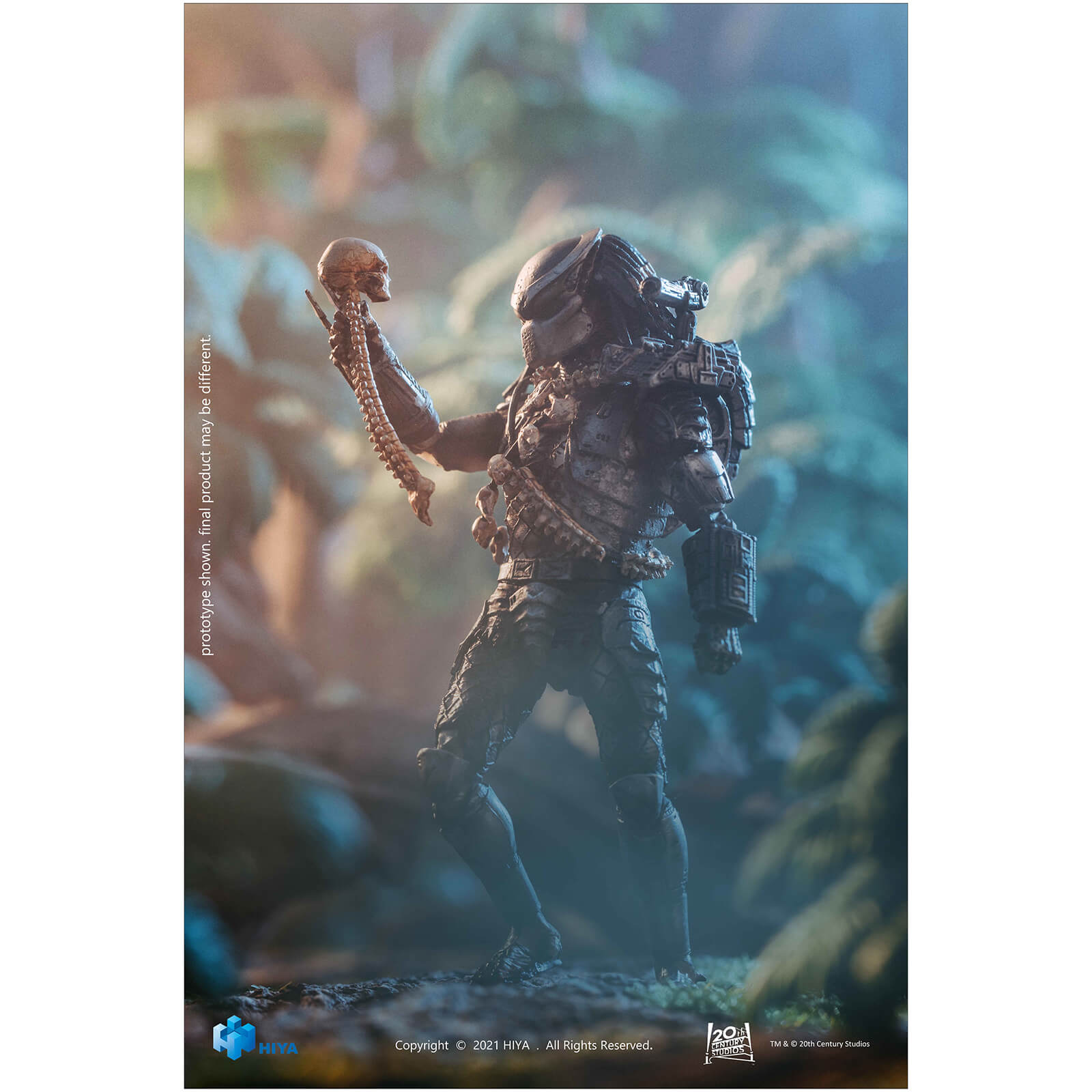 HIYA Toys Predator Exquisite Mini 1/18 Scale Figure - Jungle Predator V2