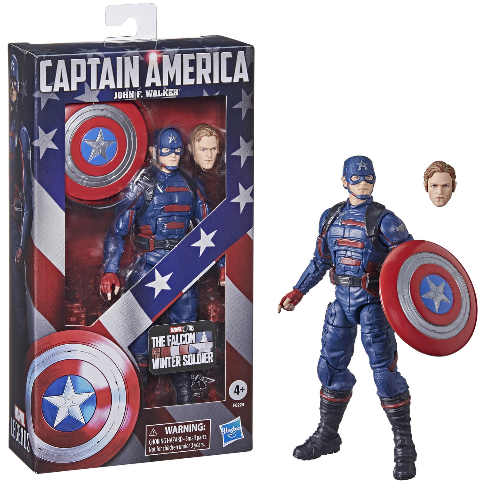 Image of Hasbro Marvel Legends Series Captain America: John F. Walker