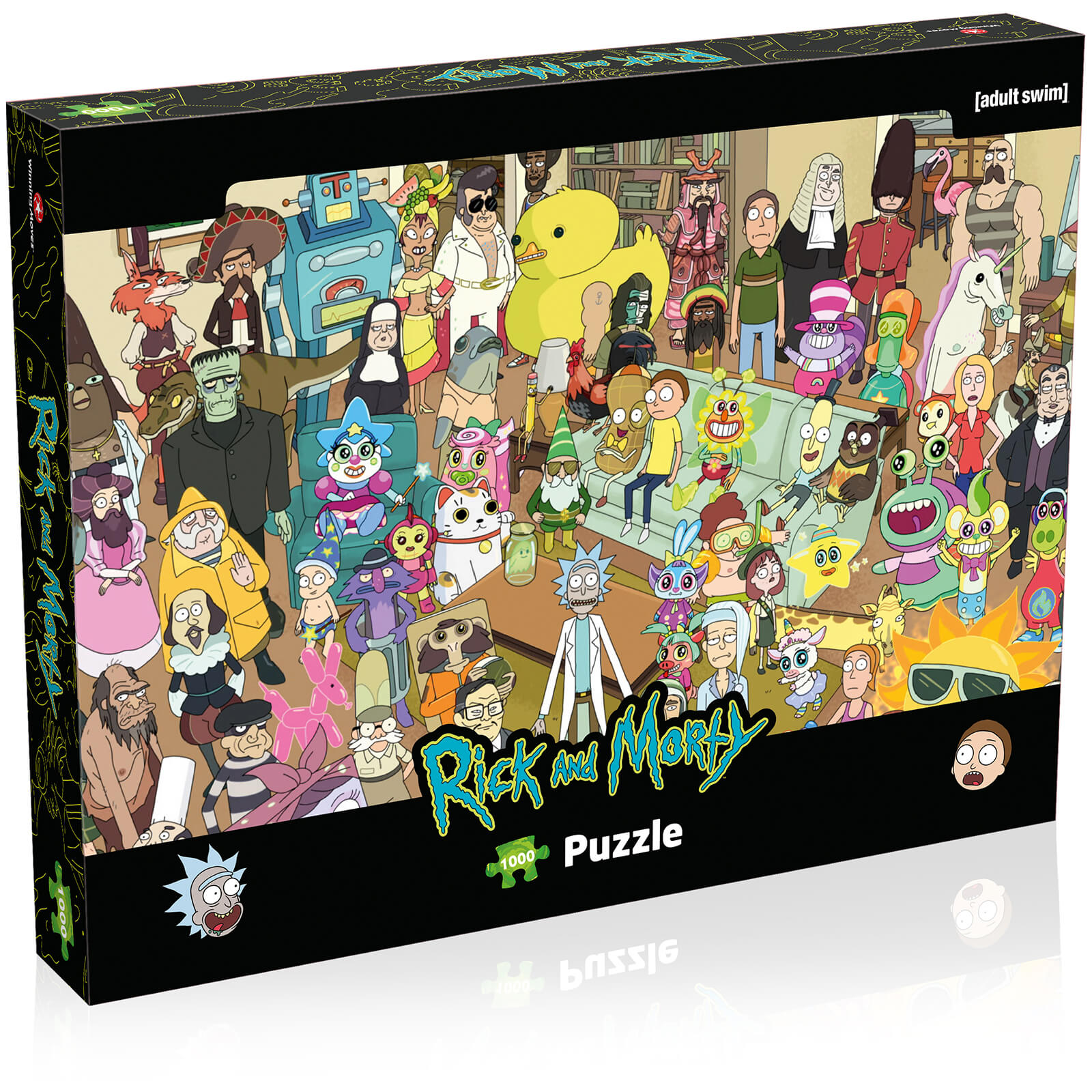 Image of Rick and Morty Jigsaw Puzzle 1000 Pieces