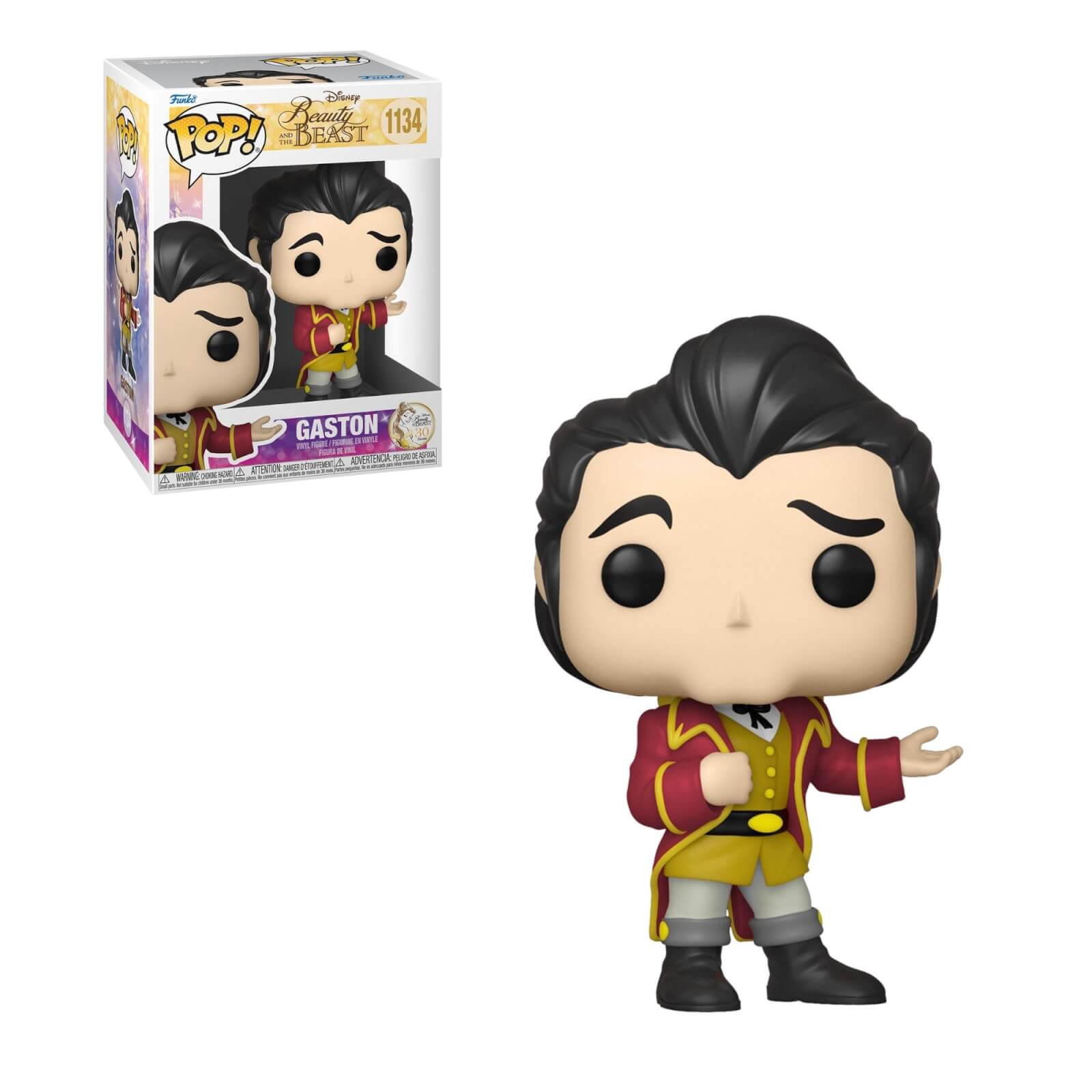 Disney Beauty And The Beast Formal Gaston Funko Pop! Vinyl