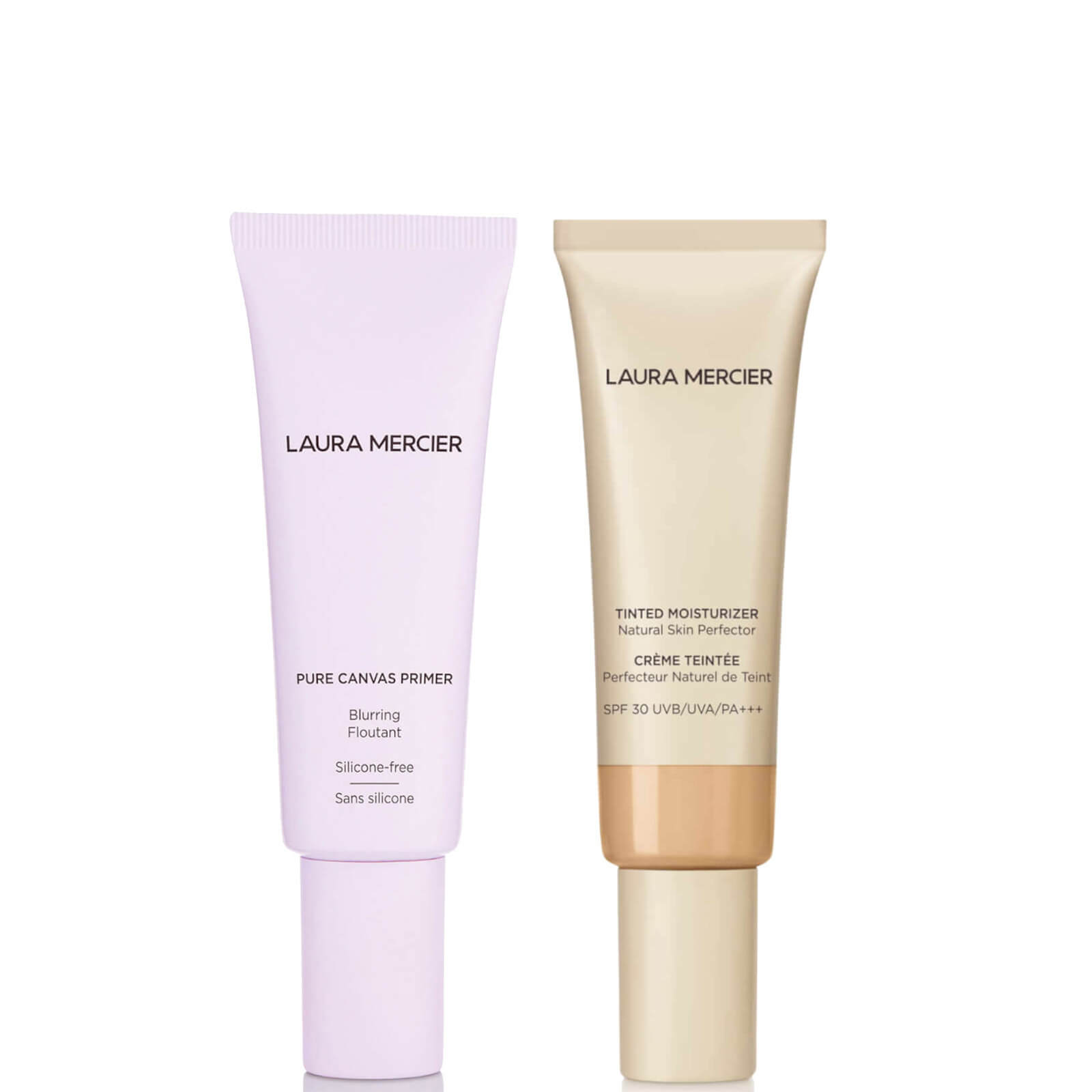 

Laura Mercier Pure Canvas Blurring Primer Bundle (Various Shades) - Porcelain