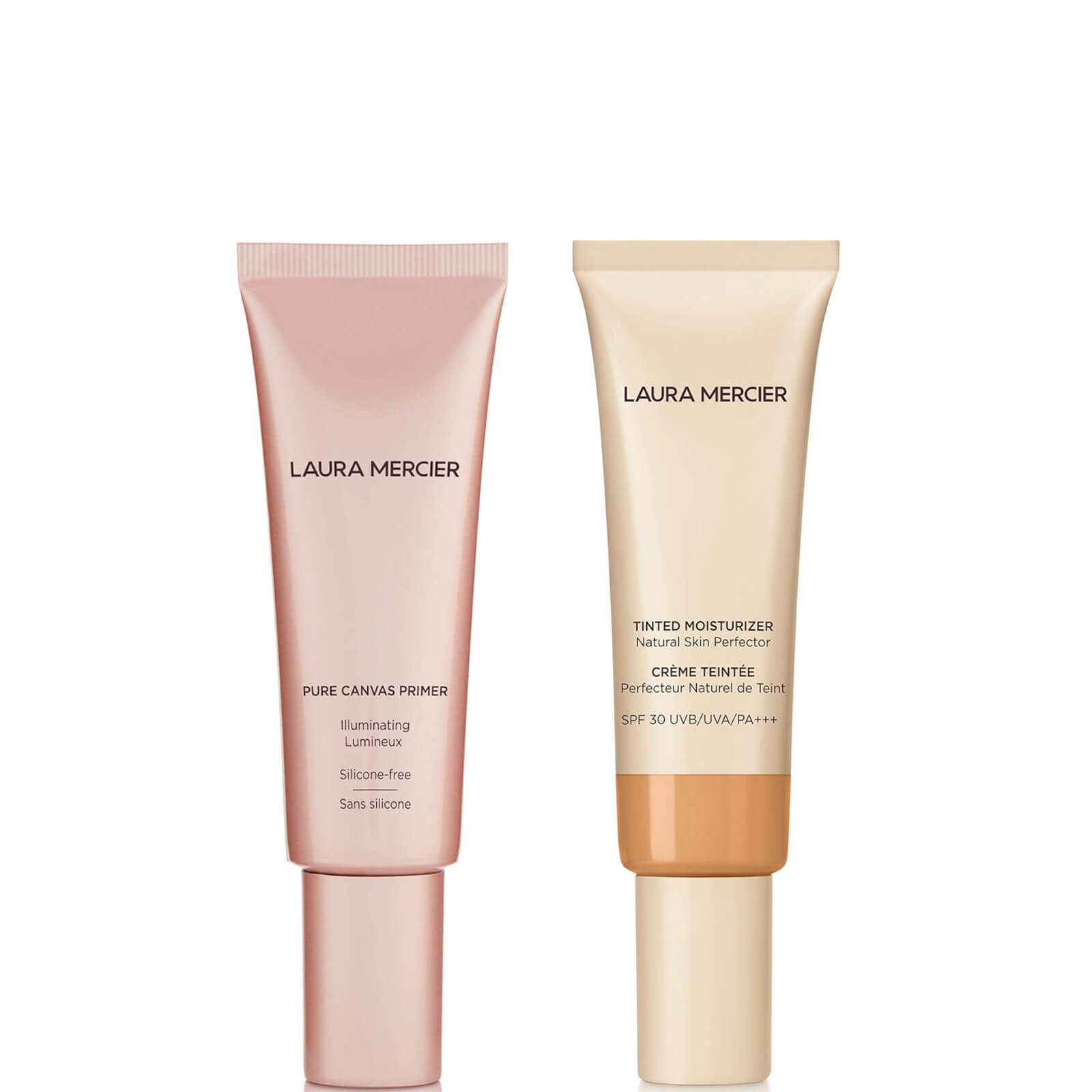 

Laura Mercier Pure Canvas Illuminating Primer Bundle (Various Shades) - Almond