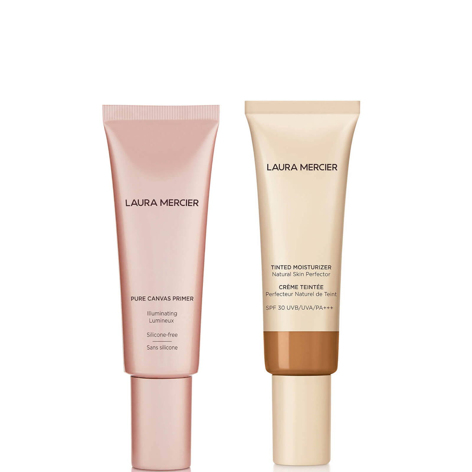 

Laura Mercier Pure Canvas Illuminating Primer Bundle (Various Shades) - Tan