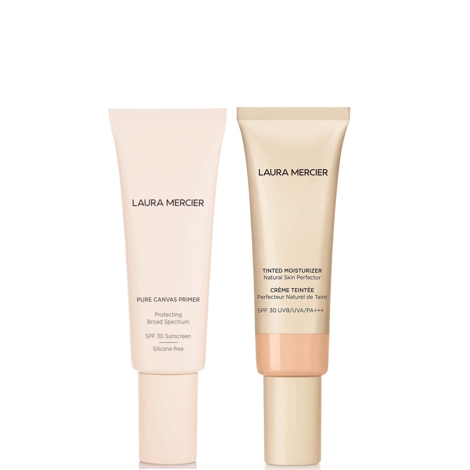 Laura Mercier Pure Canvas Protecting Primer Bundle (Various Shades) - Petal