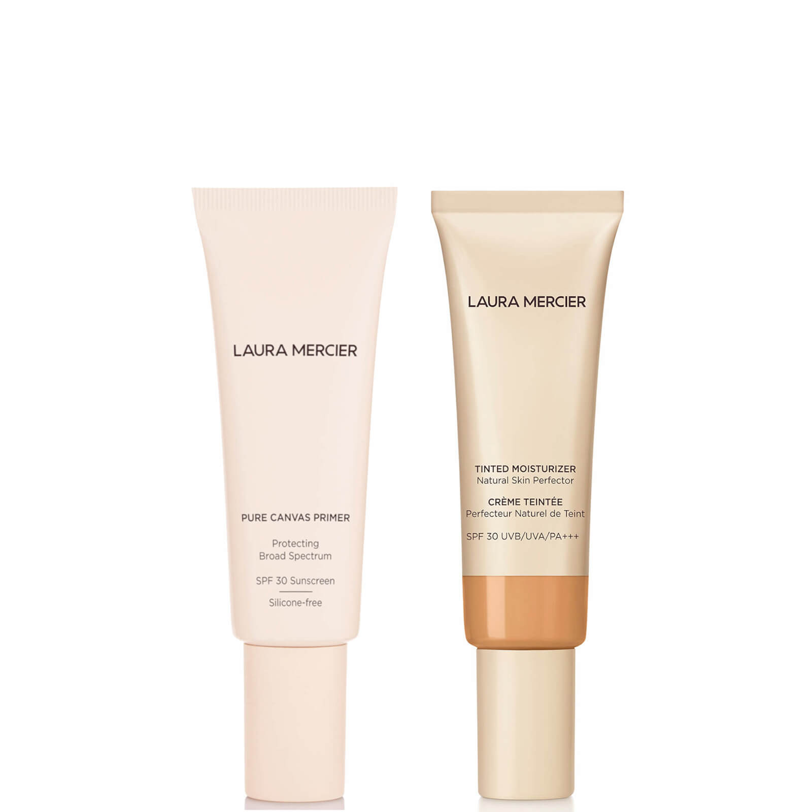 Laura Mercier Pure Canvas Protecting Primer Bundle (Various Shades) - Almond