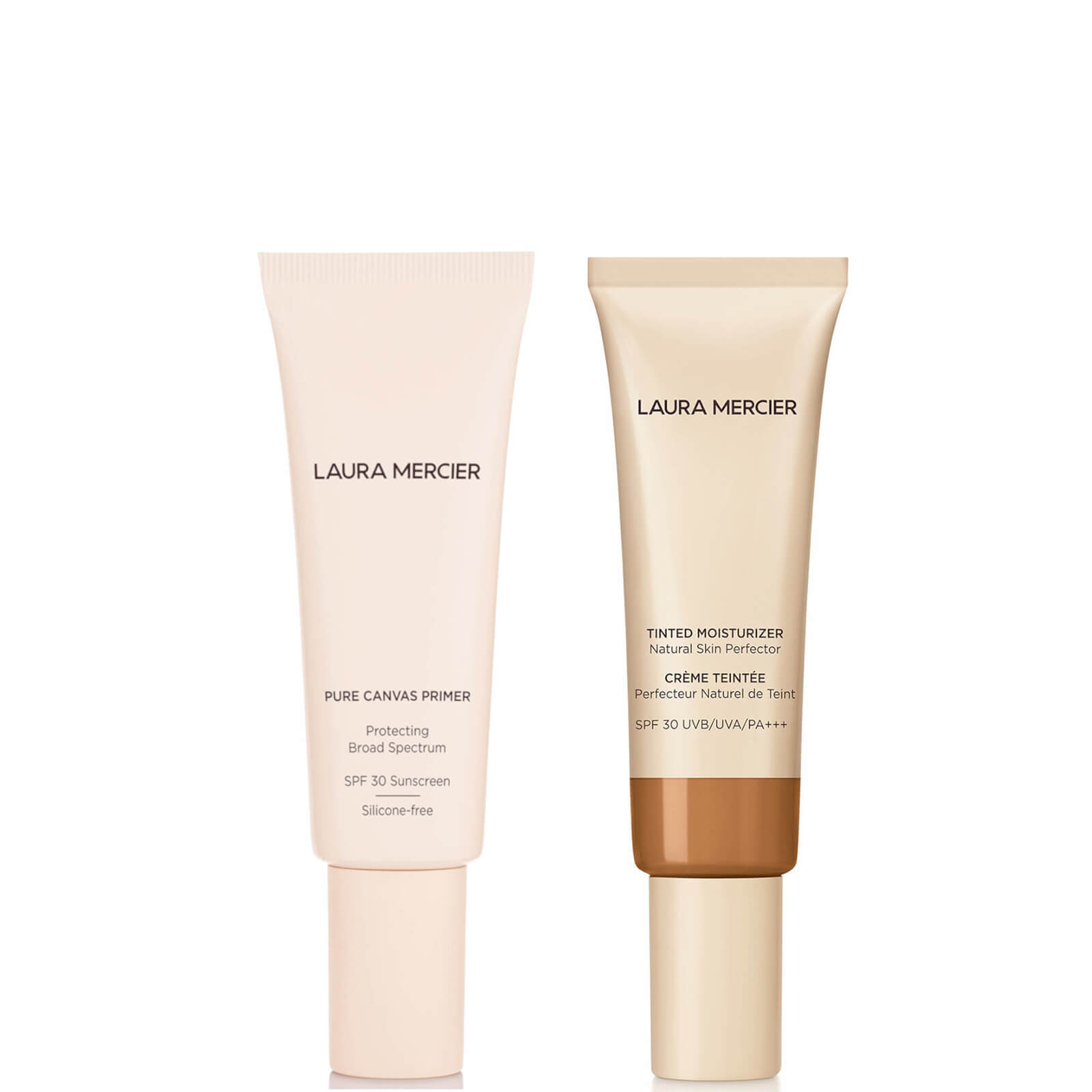 

Laura Mercier Pure Canvas Protecting Primer Bundle (Various Shades) - Tan