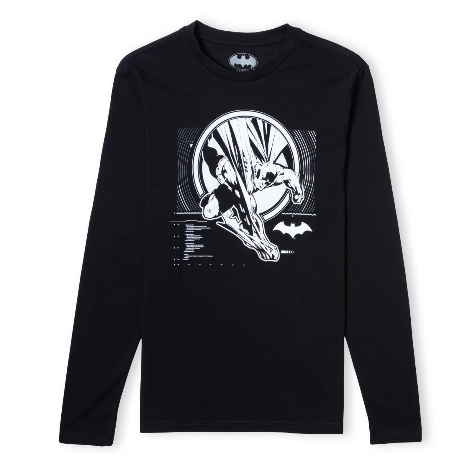 Batman Action Unisex Long Sleeve T-Shirt - Black - XS - Black