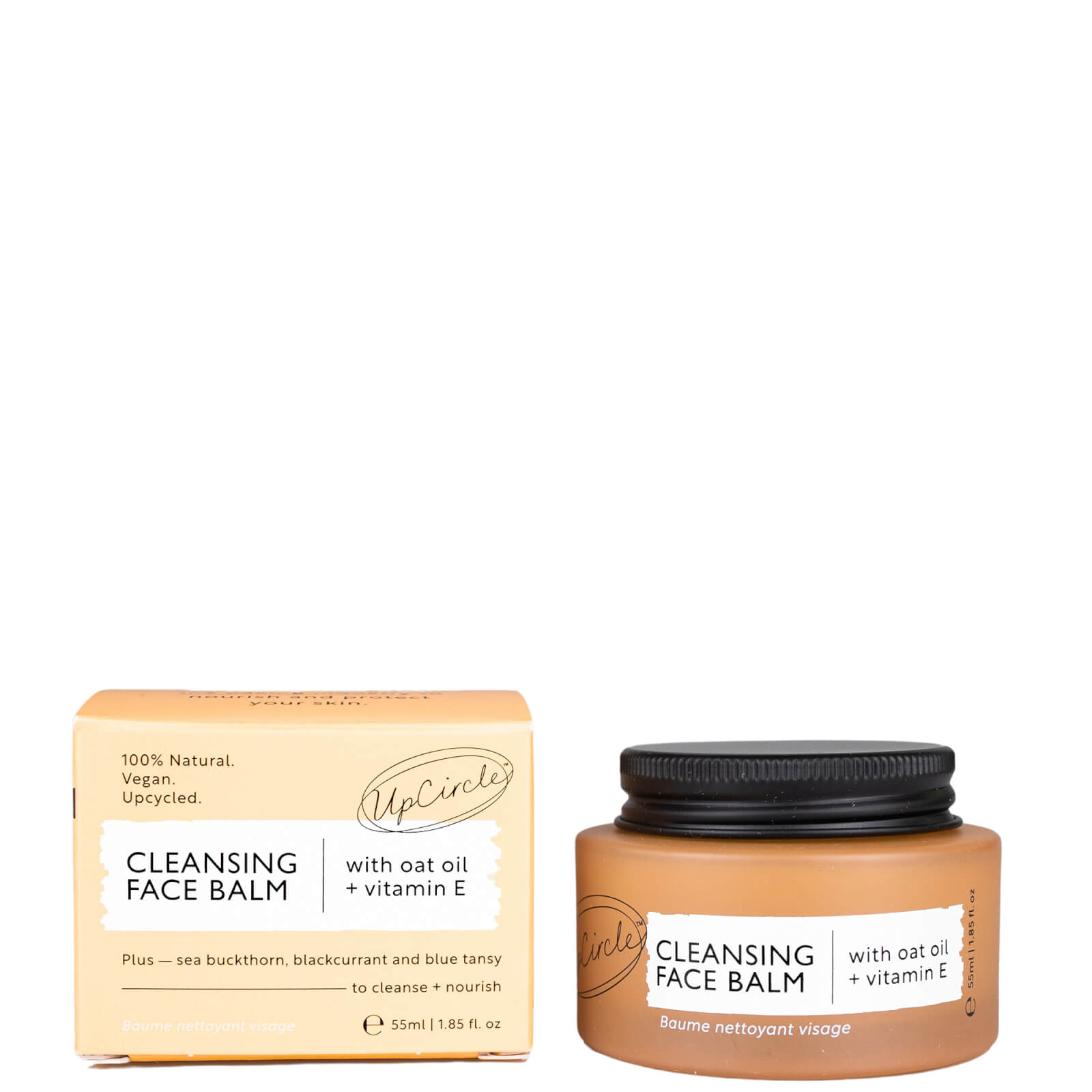 Upcircle Cleansing Face Balm With Apricot Powder 50ml In White