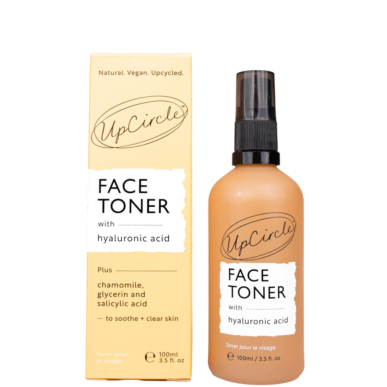 Upcircle Face Toner With Mandarin And Chamomile 100ml In White