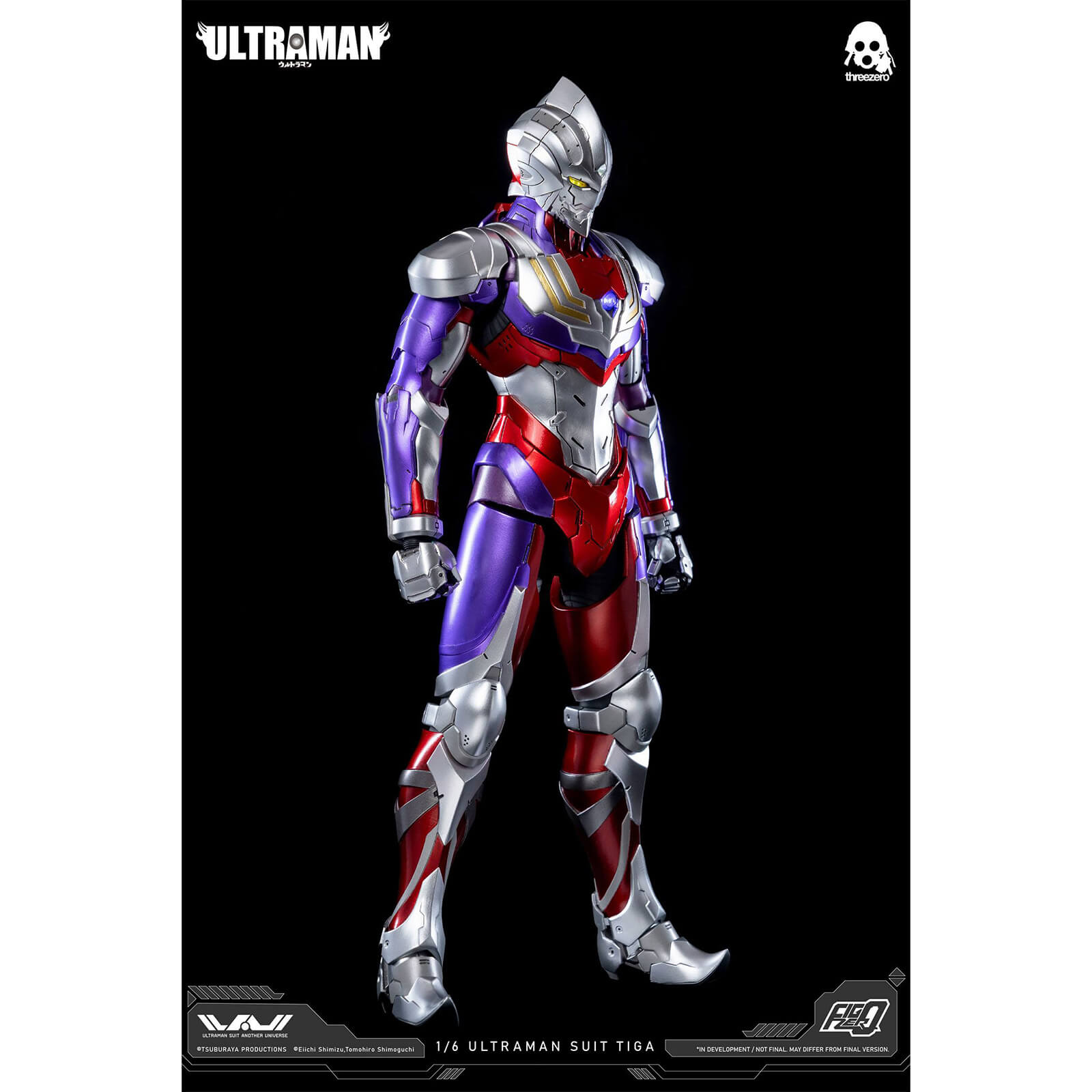 ThreeZero Ultraman FigZero 1/6 Scale Collectible Figure - Ultraman Suit Tiga