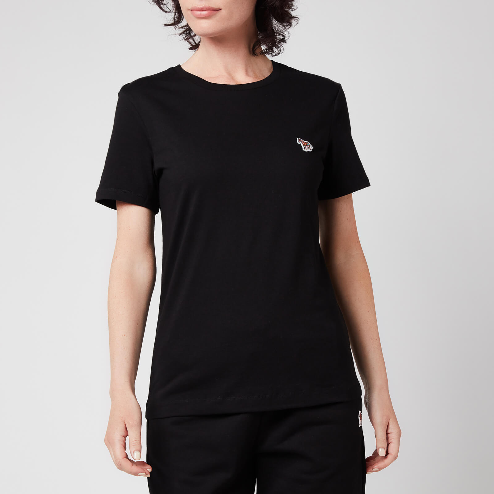 PS Paul Smith Women's Zebra T-Shirt - Black - L