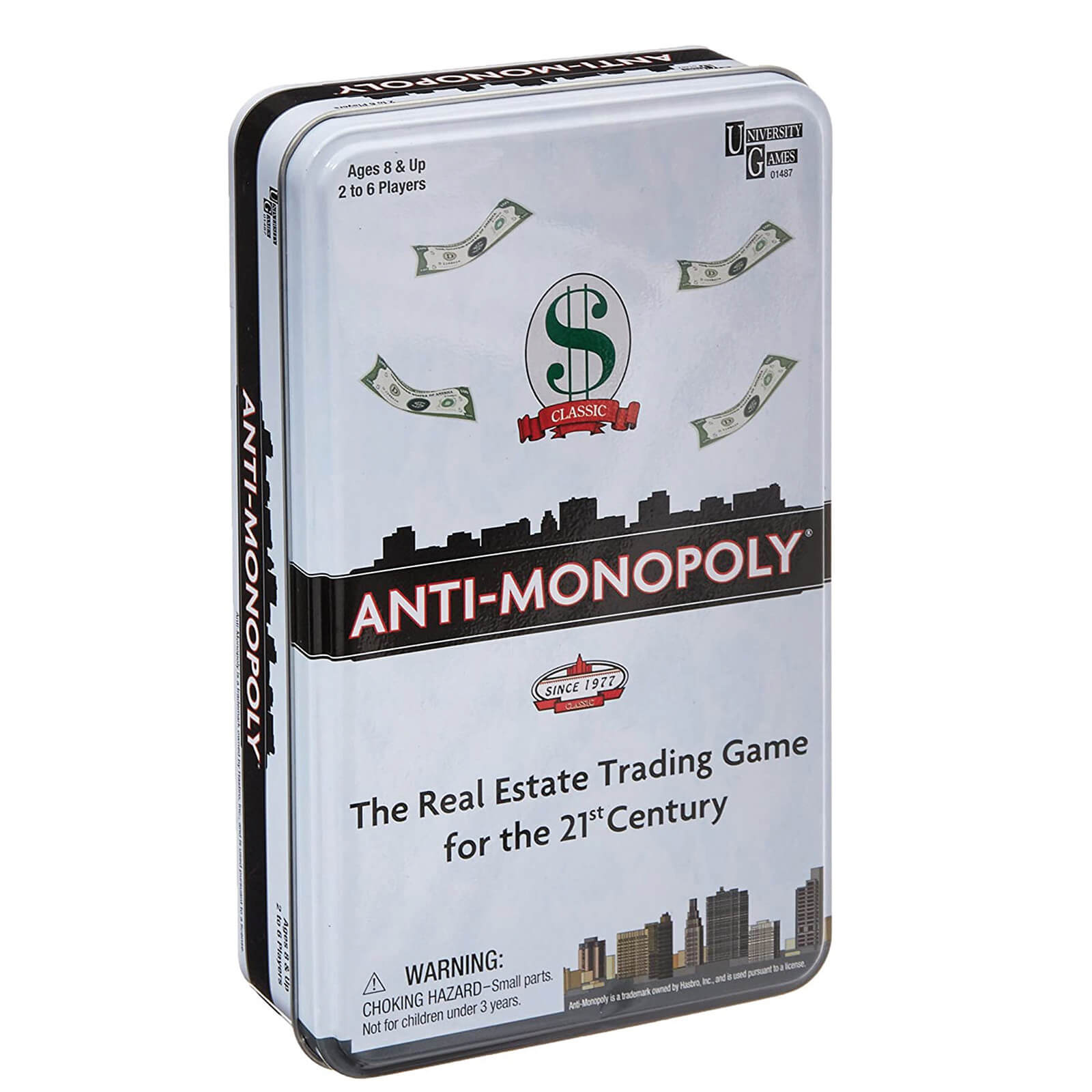 Anti Monopoly Tin Game