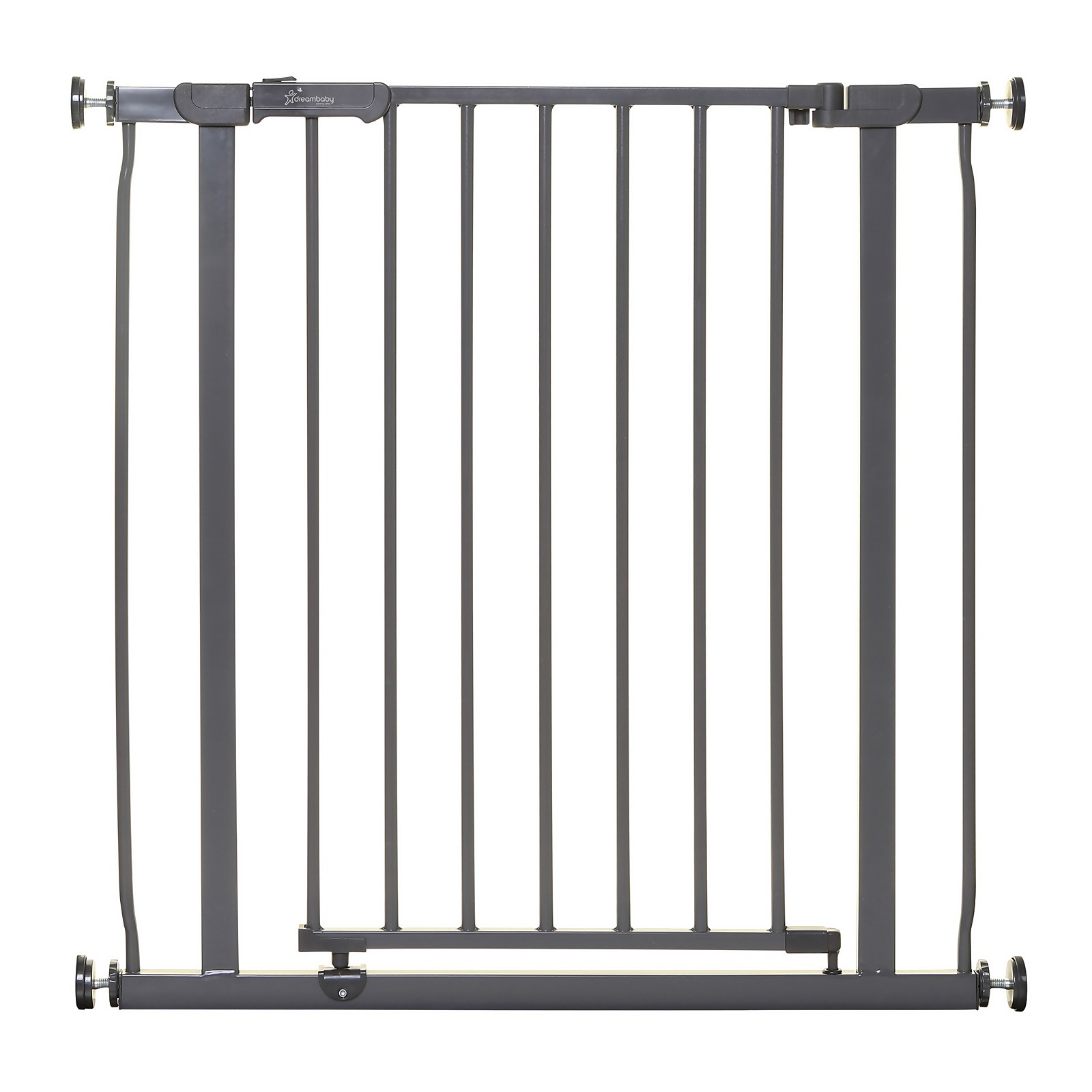 Photo of Dreambaby® Ava Pressure Mounted Metal Safety Gate - Charcoal