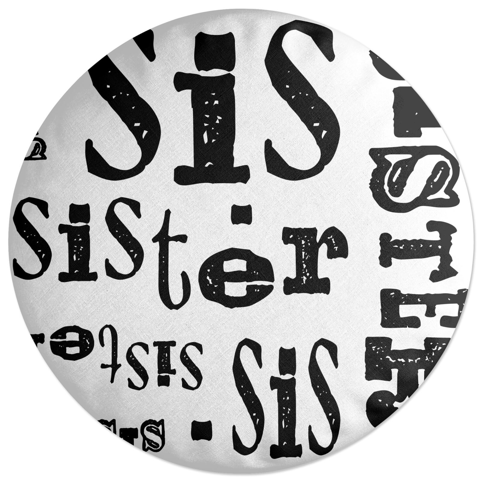 Vintage Sister [P] Round Cushion