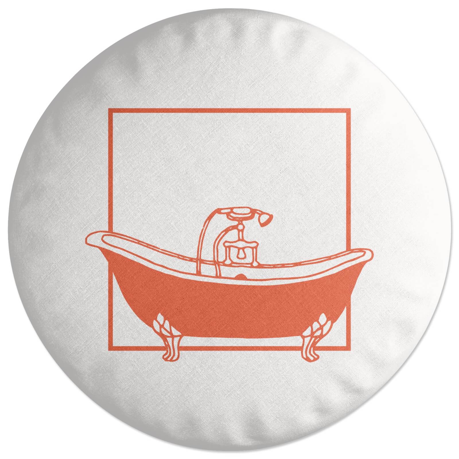 Bathtime Round Cushion