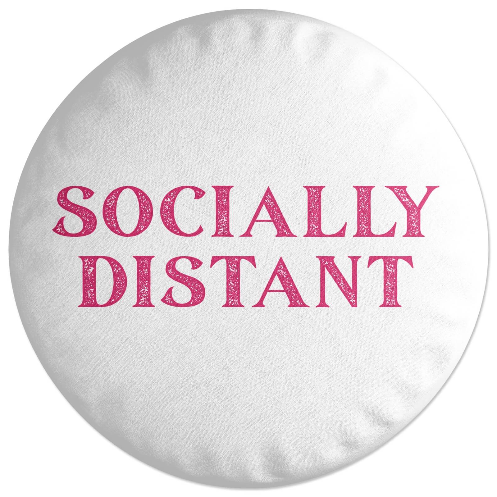Socially Distant Round Cushion