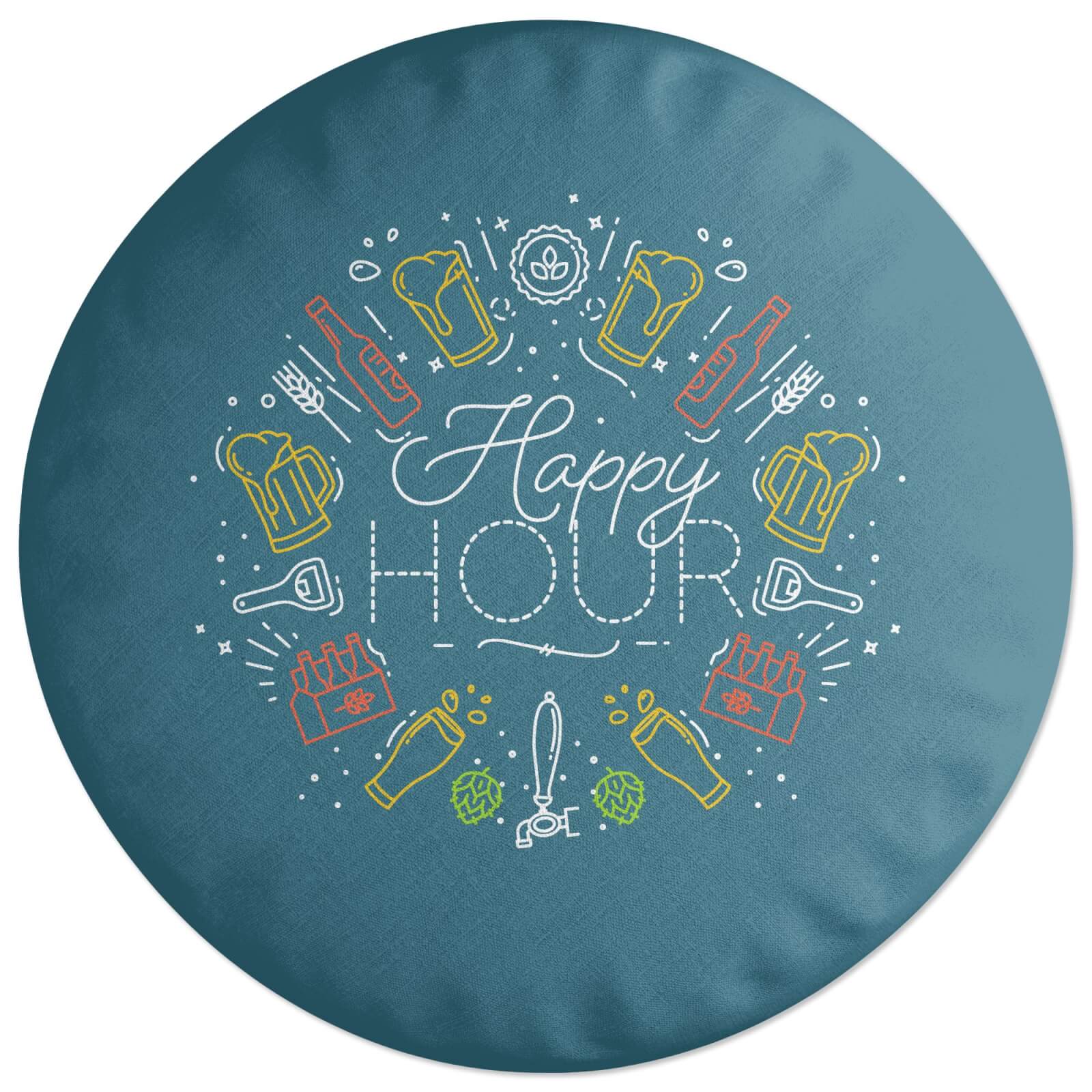 Happy Hour Round Cushion