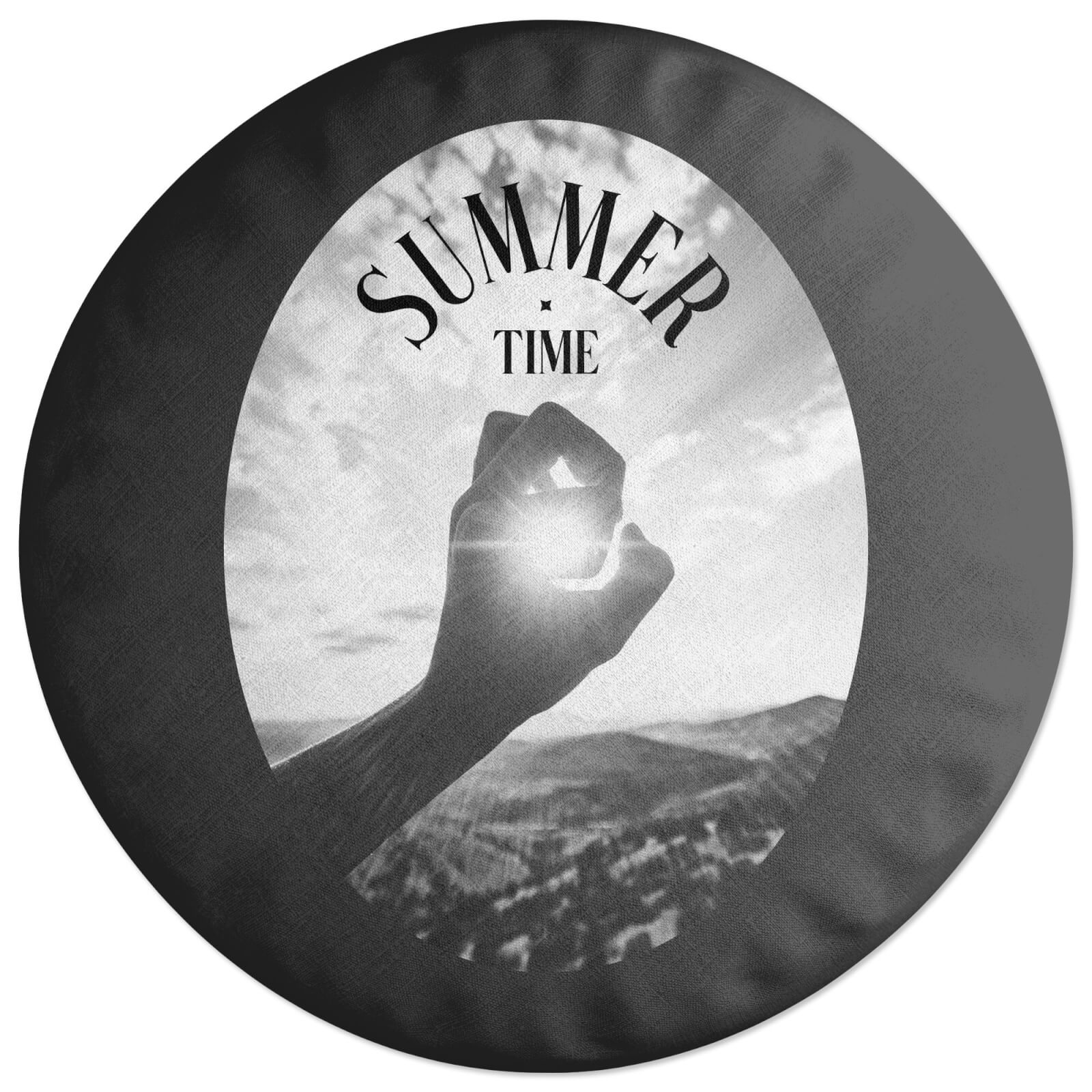 Summer Time Round Cushion