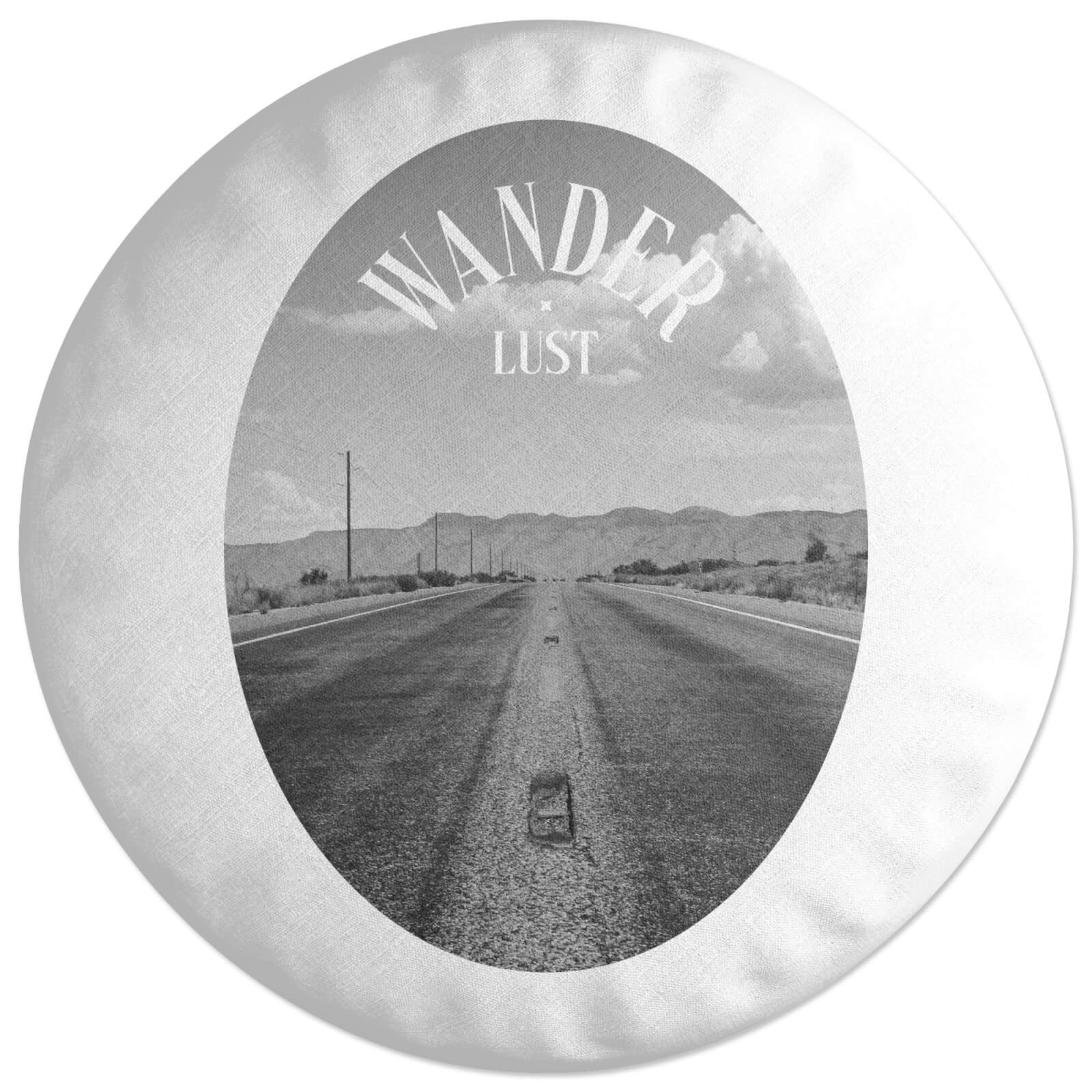 Decorsome Wanderlust Round Cushion