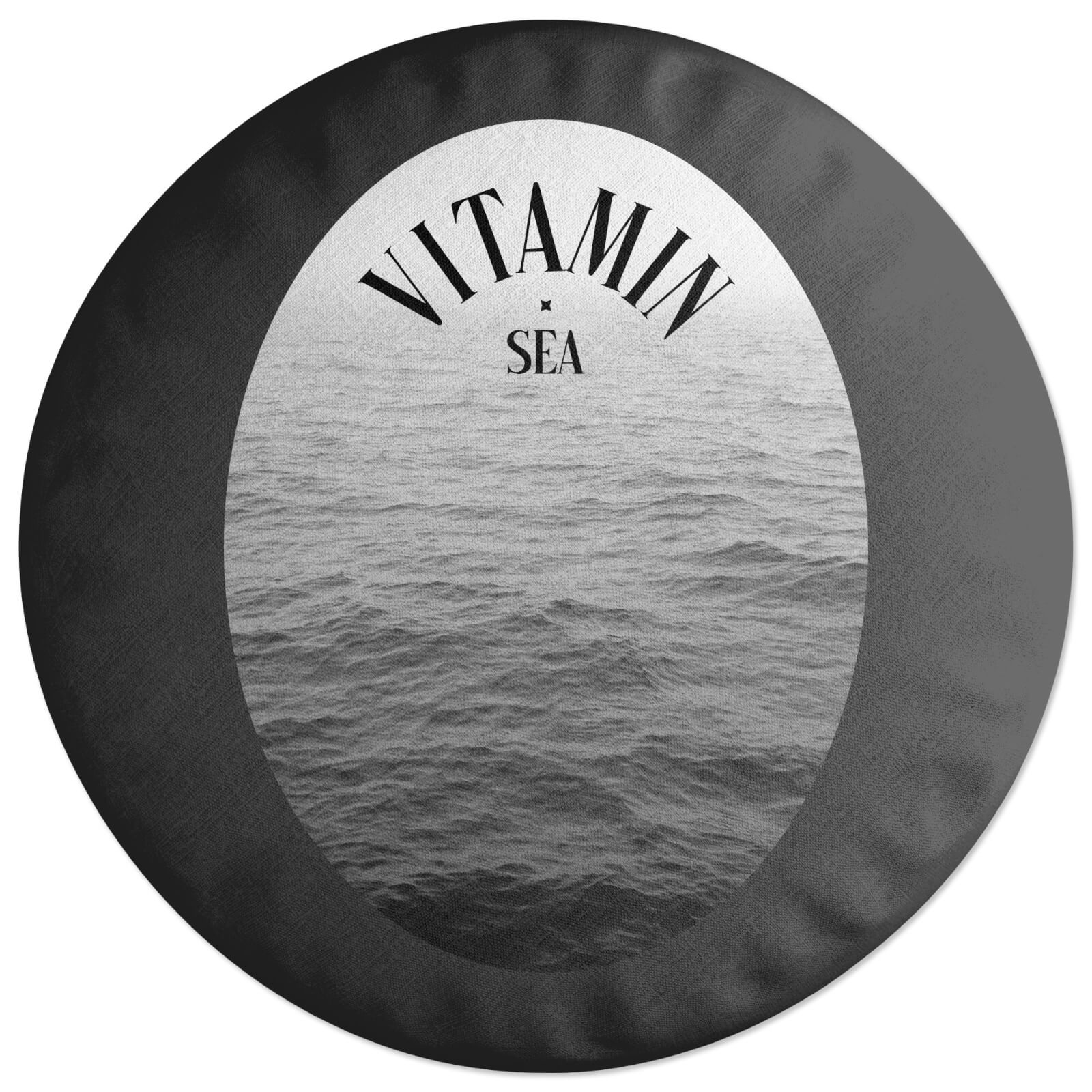 Decorsome Vitamin Sea Round Cushion