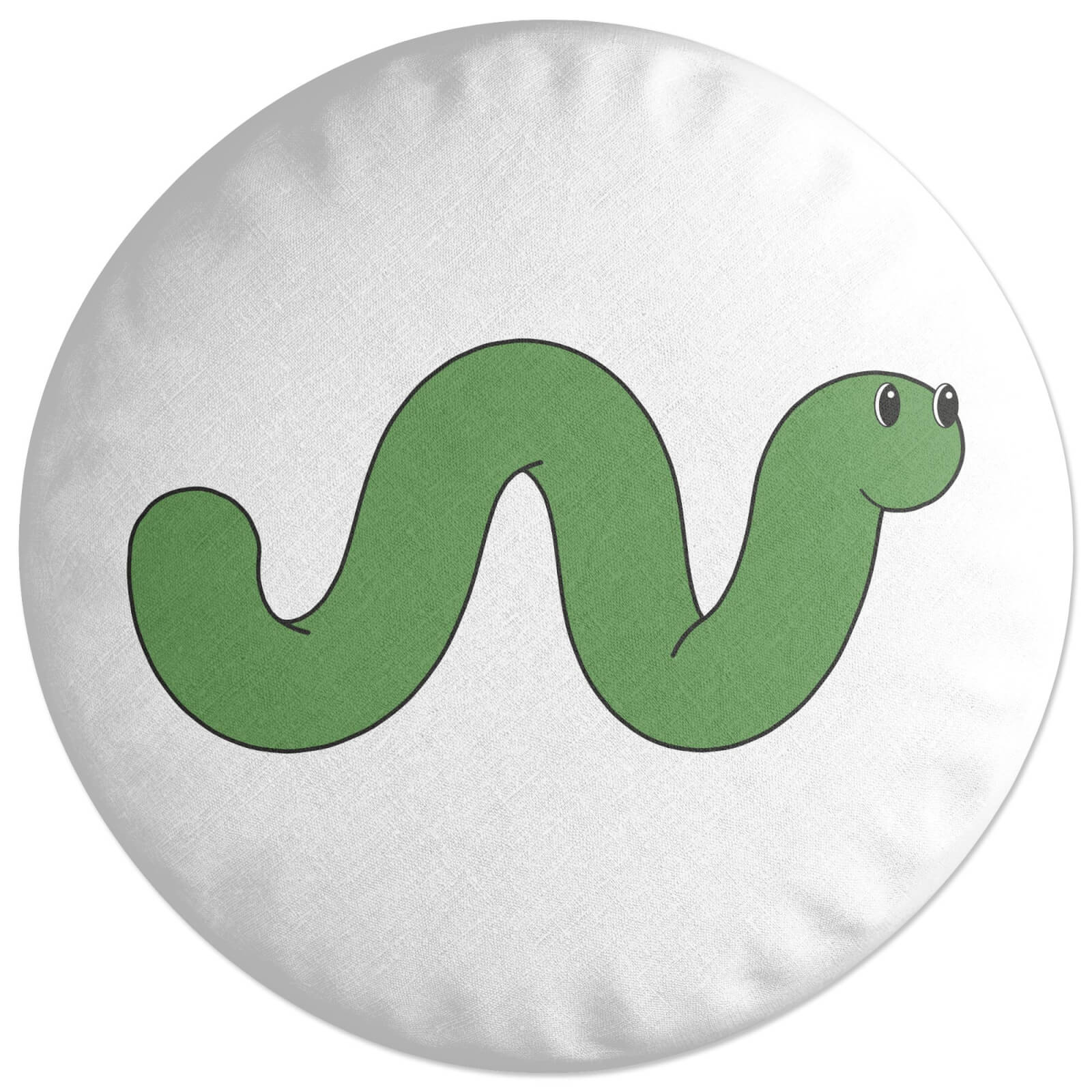 Worm Round Cushion