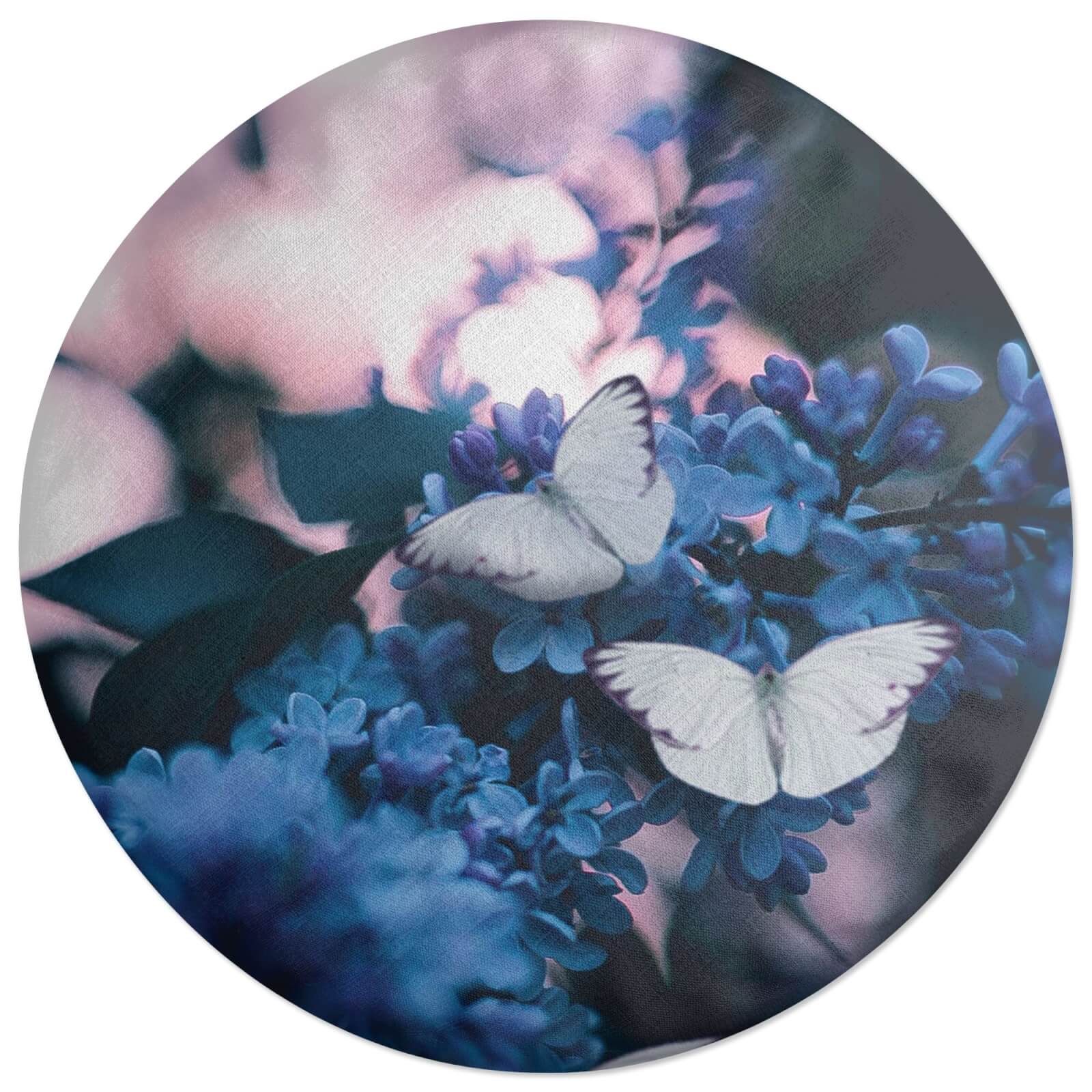 Butterflies Round Cushion