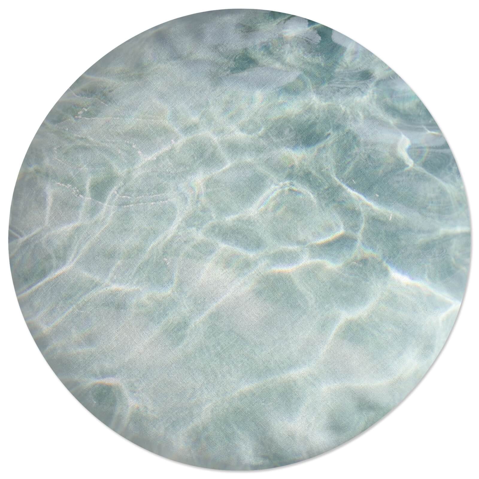 Sea Water Round Cushion