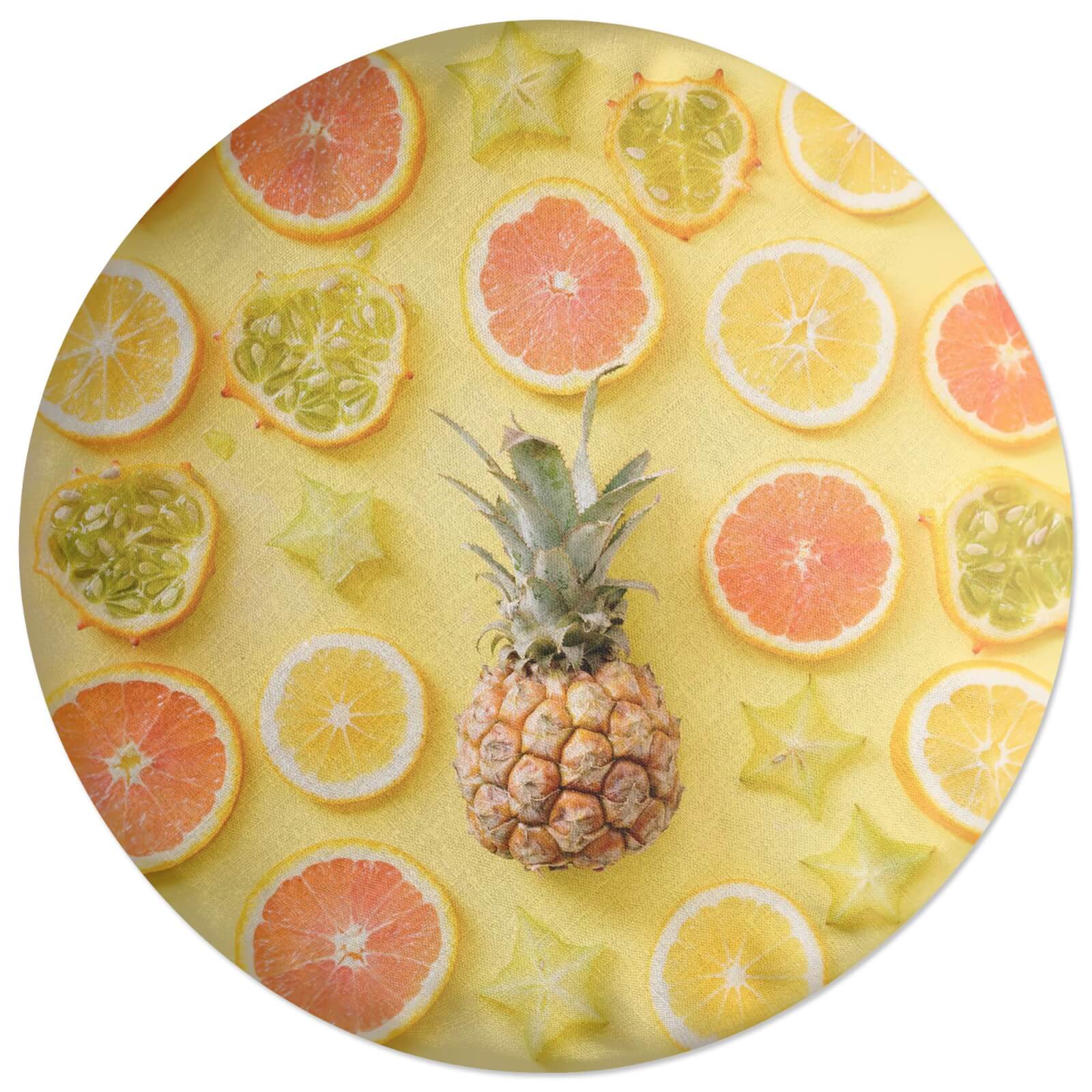 Vitamin C Round Cushion