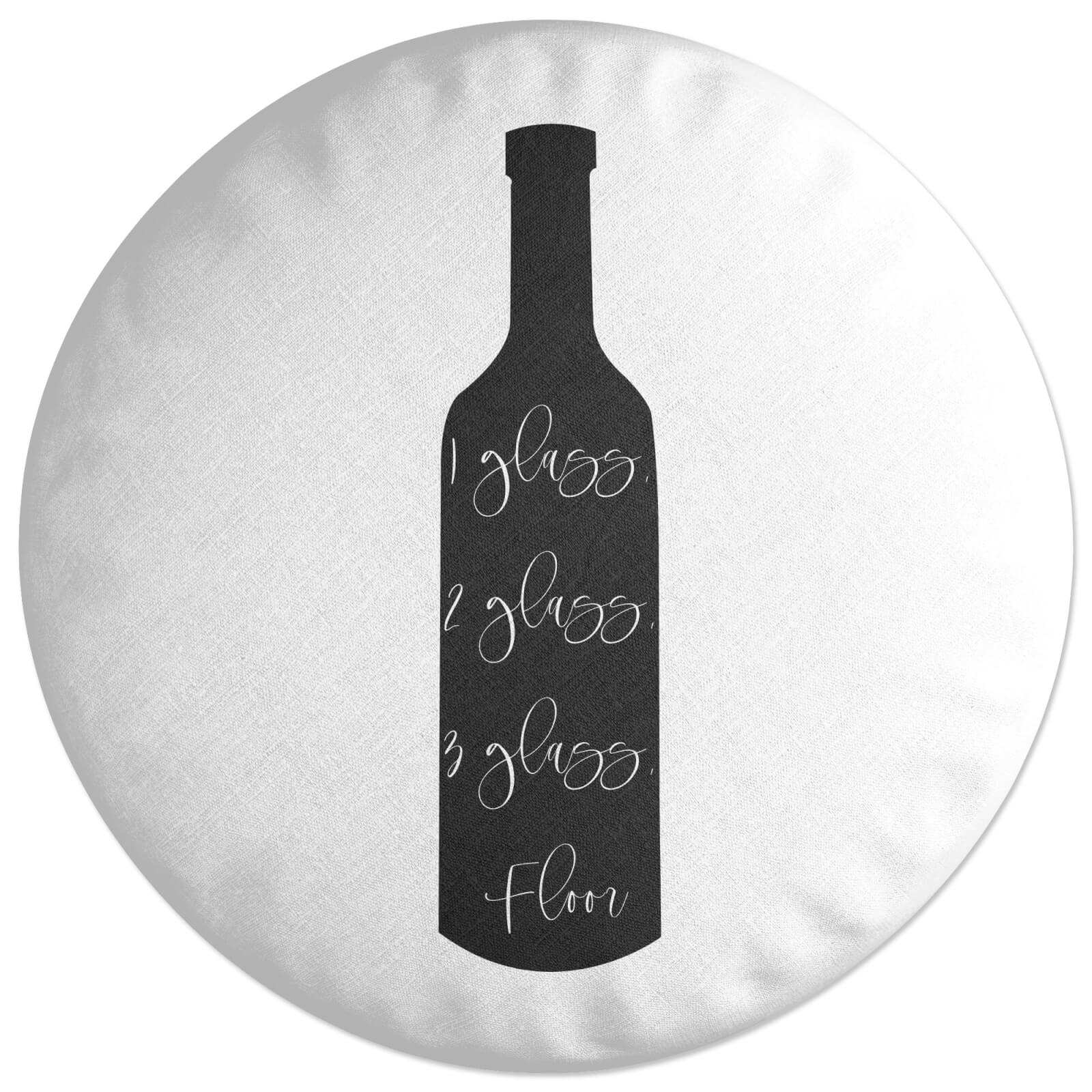 1 Glass, 2 Glass, 3 Glass, Floor. Round Cushion