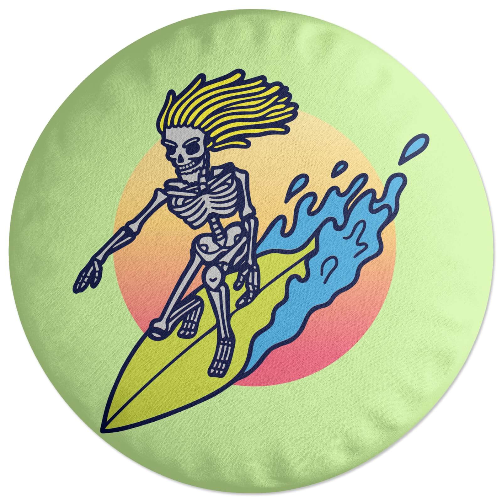 Surfs Up! Round Cushion