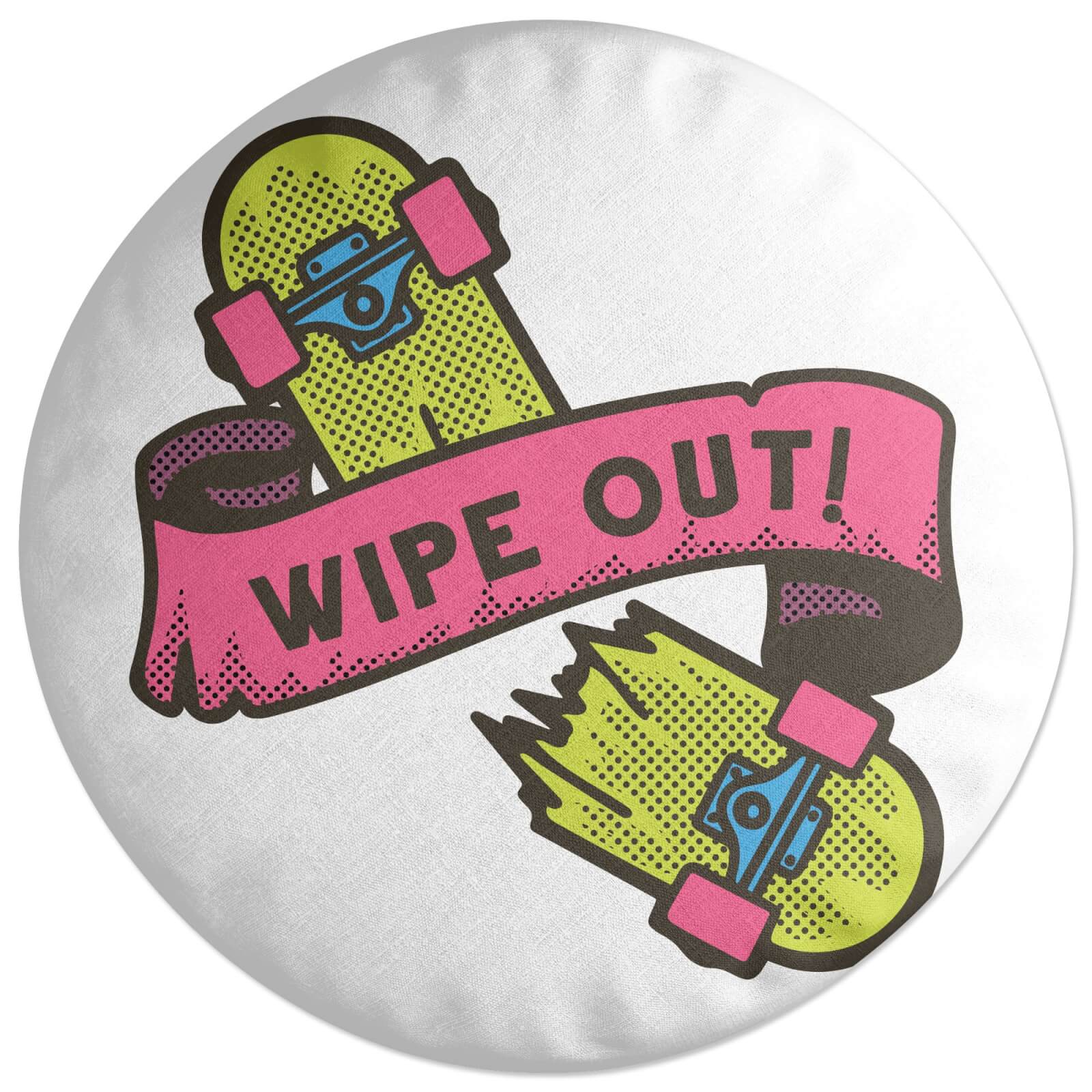 Wipe Out! Round Cushion