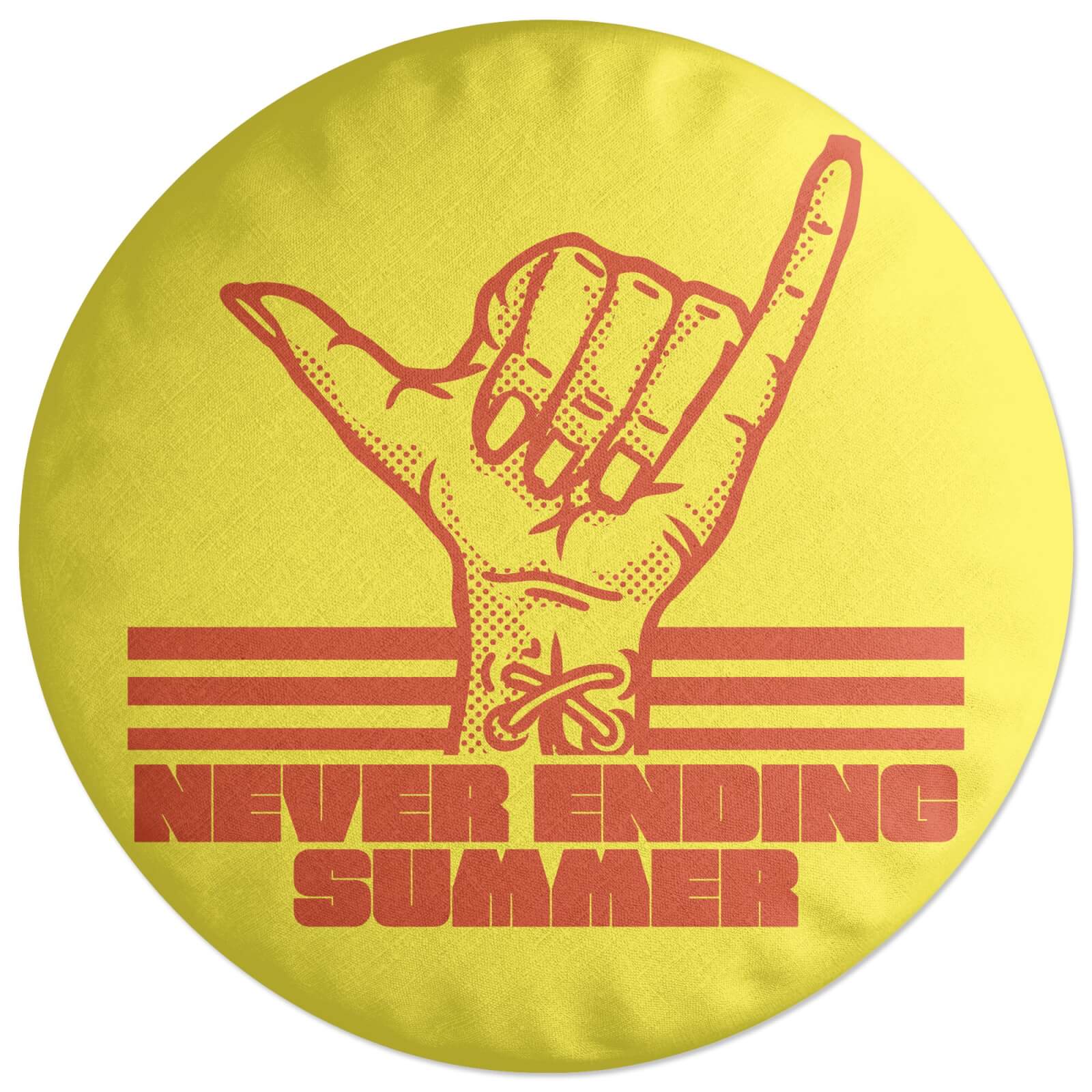 Never Ending Summer Round Cushion