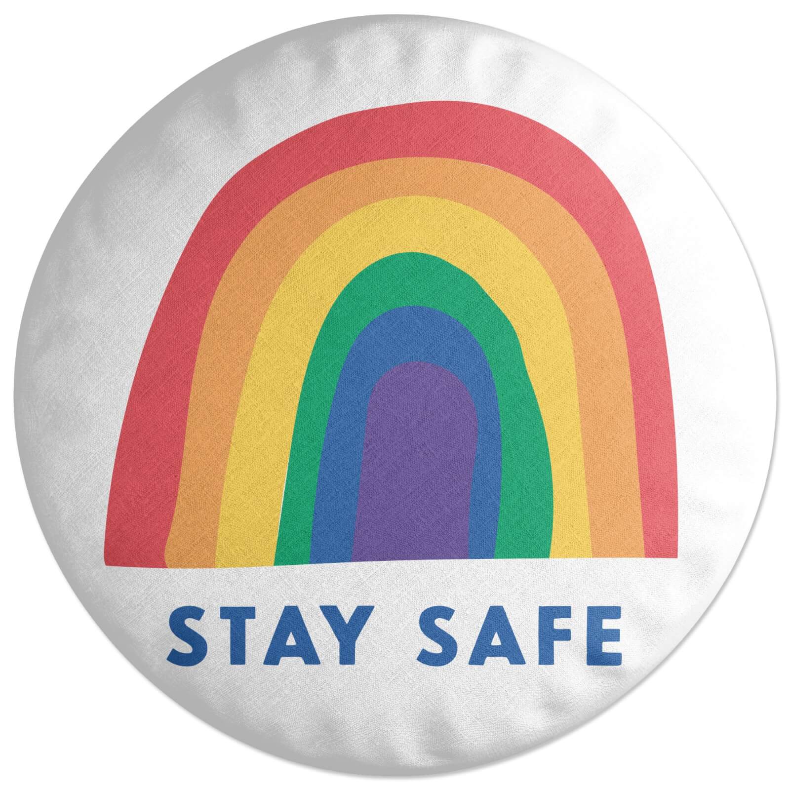 Stay Safe Round Cushion